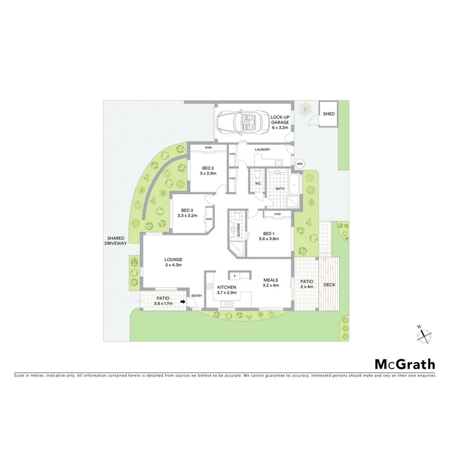 Floorplan of Homely villa listing, 4/7 Skinner Street, Ballina NSW 2478