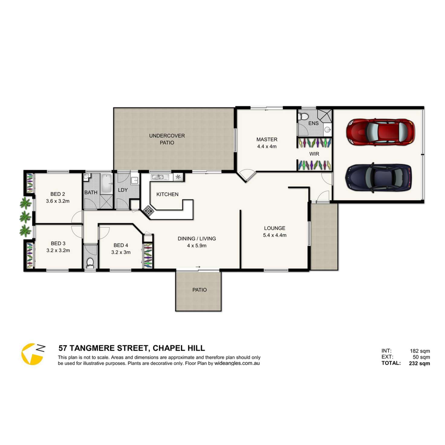 Floorplan of Homely house listing, 57 Tangmere Street, Chapel Hill QLD 4069