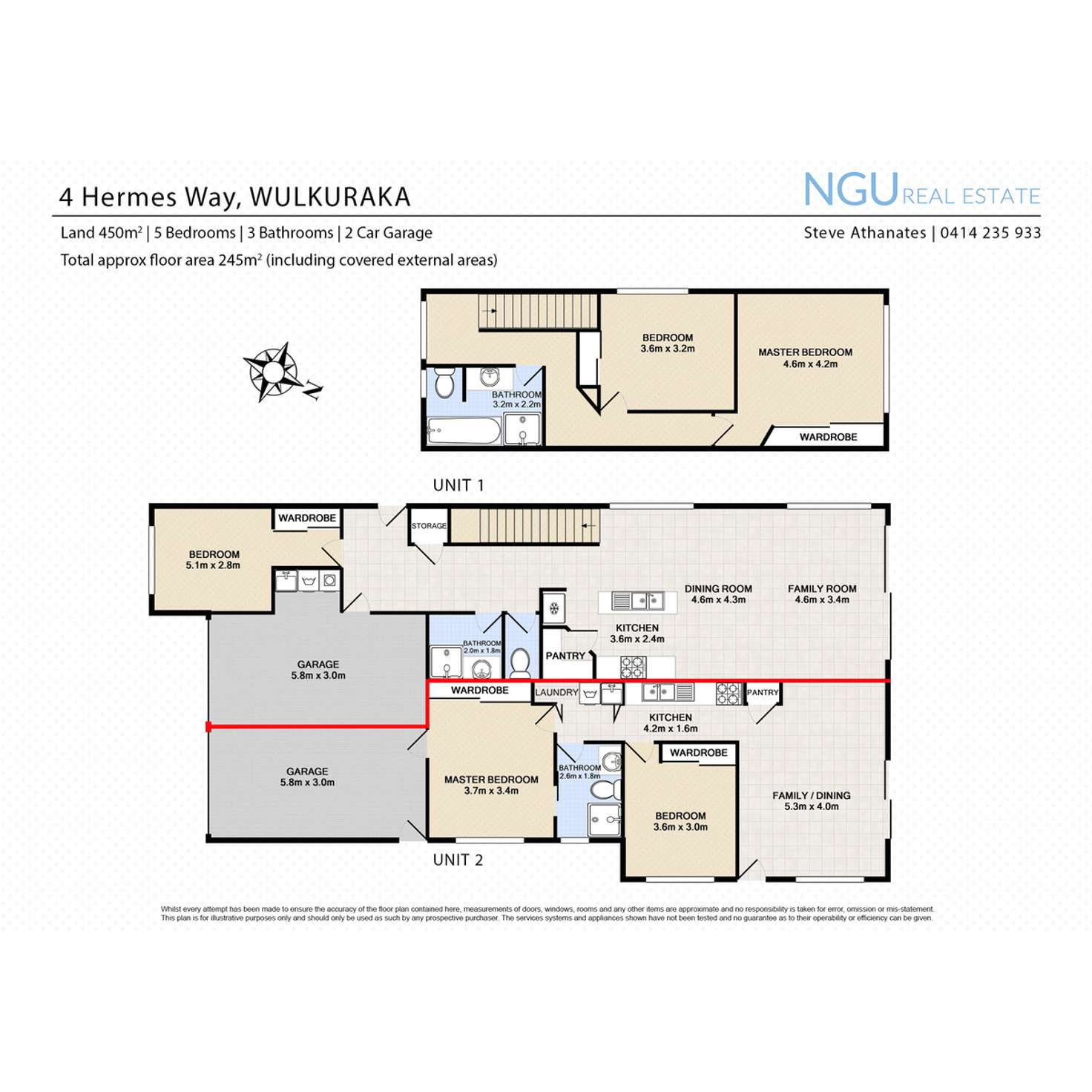 Floorplan of Homely house listing, 4 Hermes Way, Wulkuraka QLD 4305