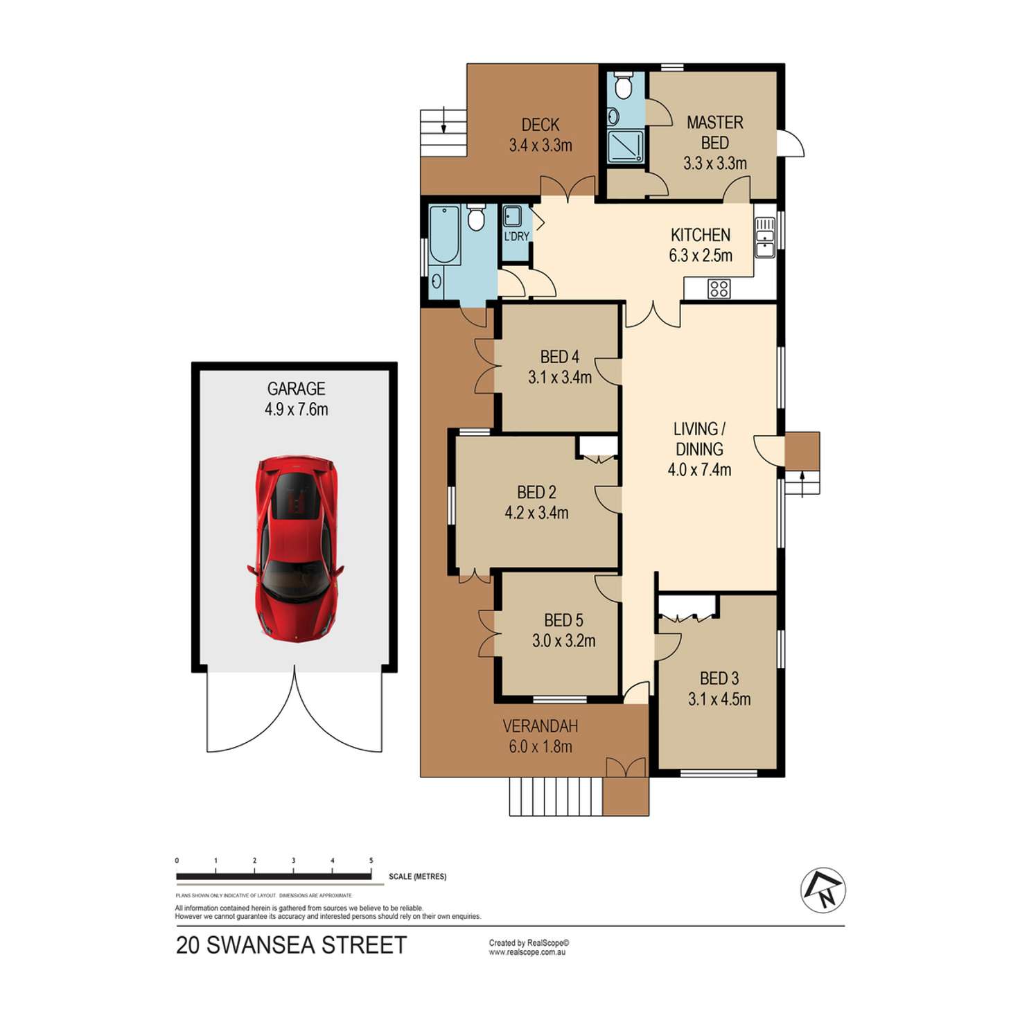 Floorplan of Homely house listing, 20 Swansea Street, Annerley QLD 4103