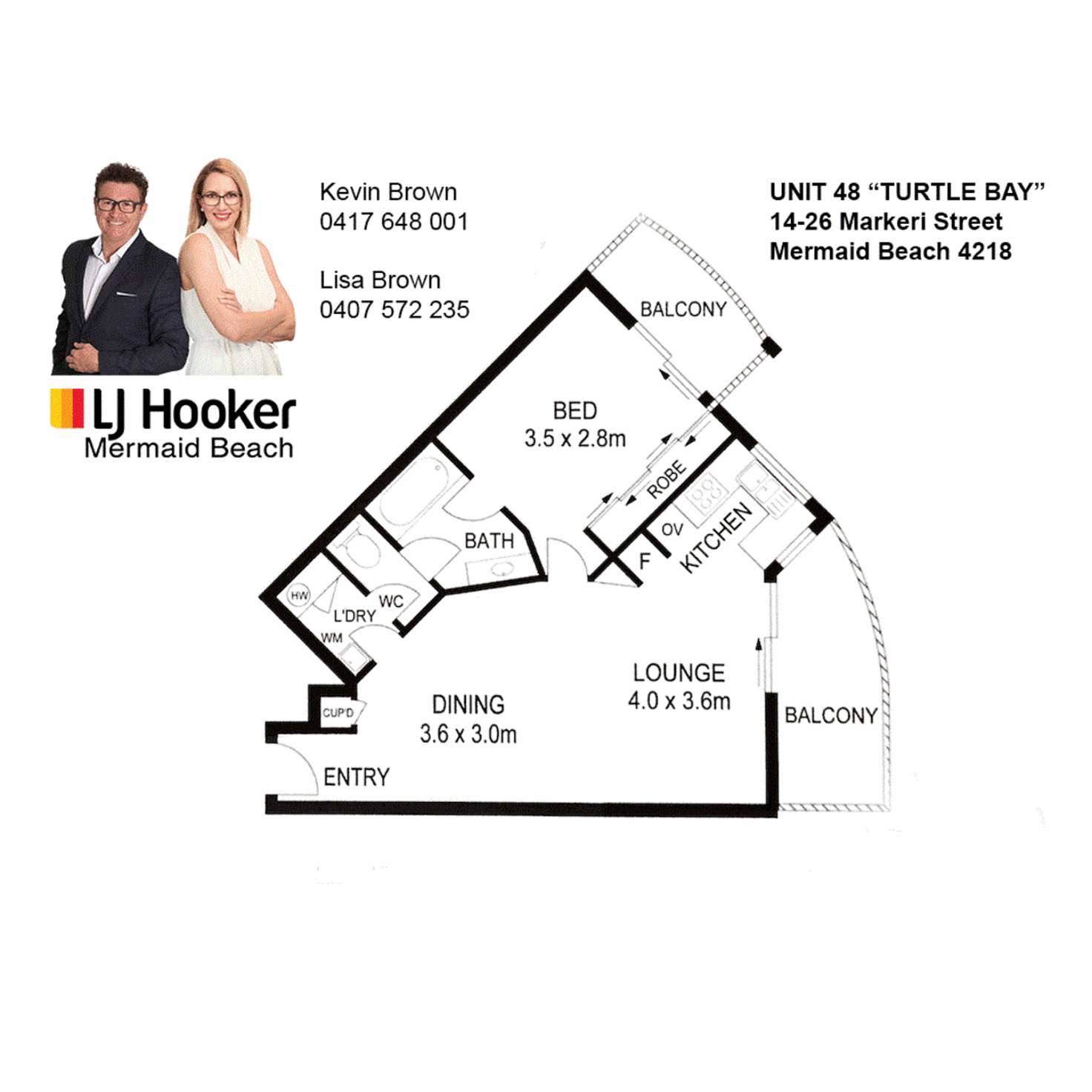 Floorplan of Homely apartment listing, 48/14-26 Markeri Street, Mermaid Beach QLD 4218