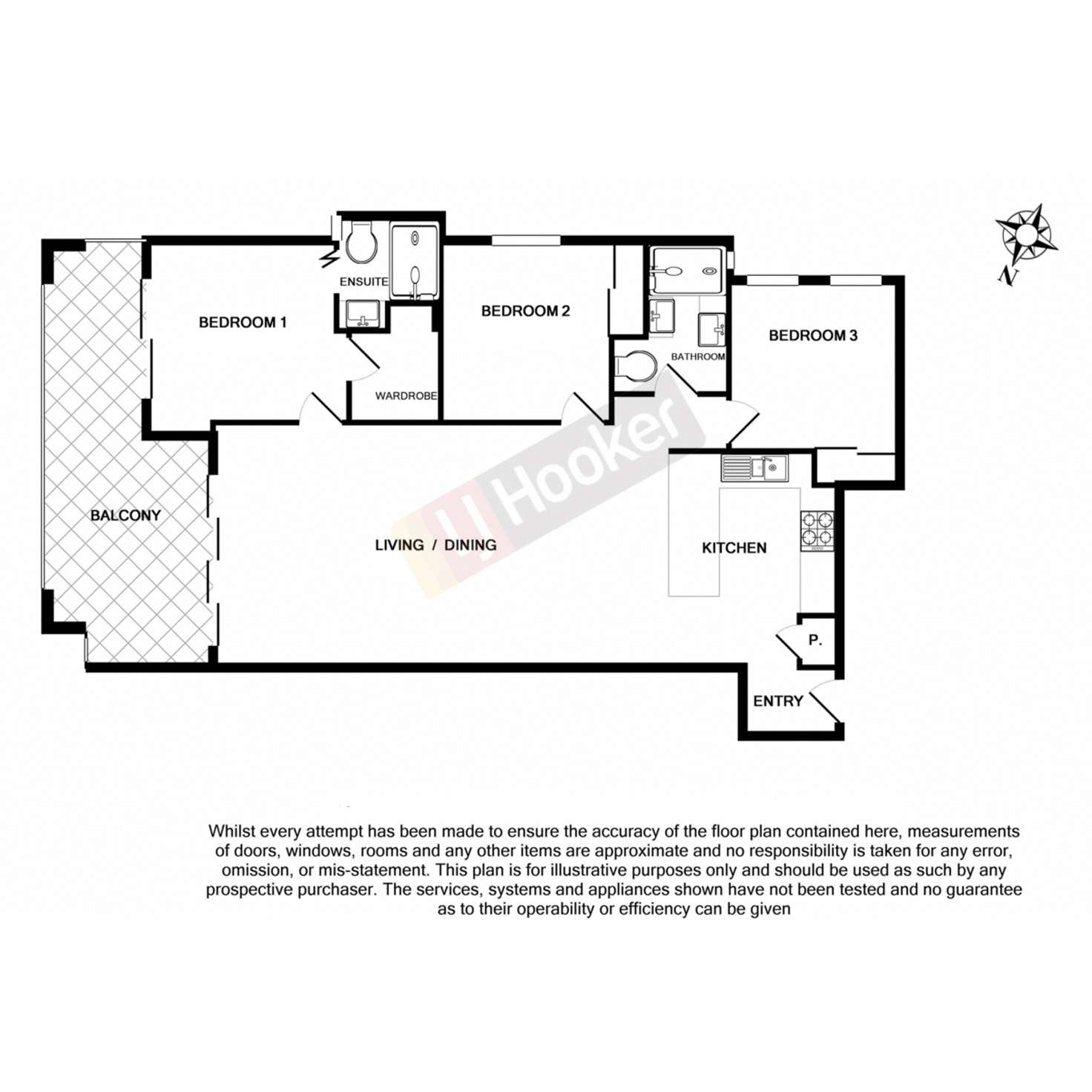 Floorplan of Homely apartment listing, 18/30-34 Sanders Street, Upper Mount Gravatt QLD 4122