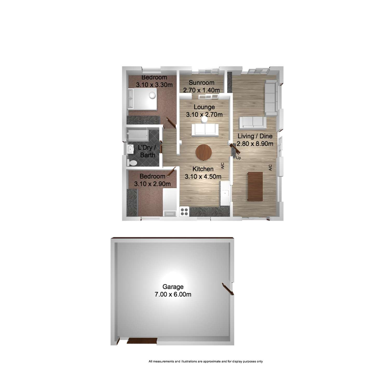 Floorplan of Homely house listing, 31A Deemster Avenue, Christies Beach SA 5165