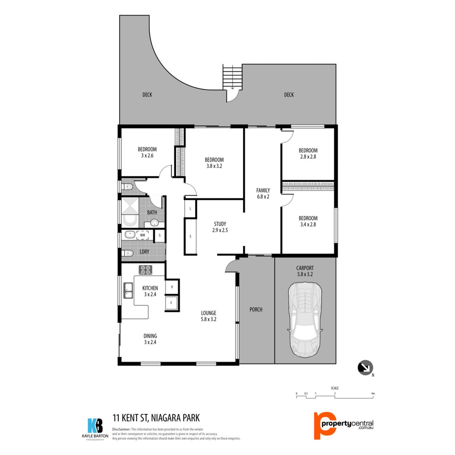 Floorplan of Homely house listing, 11 Kent Street, Niagara Park NSW 2250