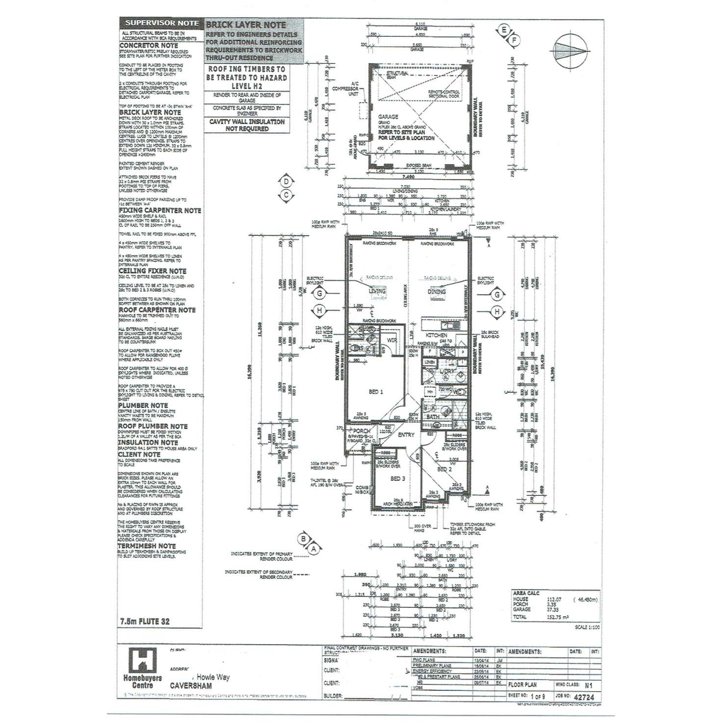 Floorplan of Homely house listing, 5 Howie Way, Caversham WA 6055
