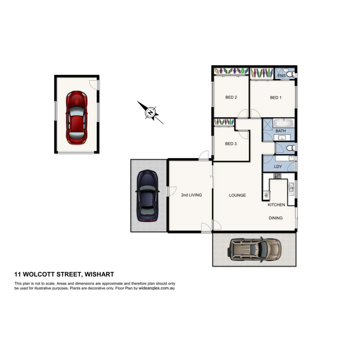 Floorplan of Homely house listing, 11 Wolcott Street, Wishart QLD 4122