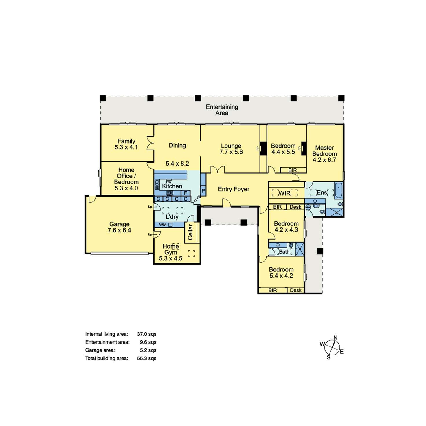 Floorplan of Homely house listing, 19 Winona Road, Mount Eliza VIC 3930