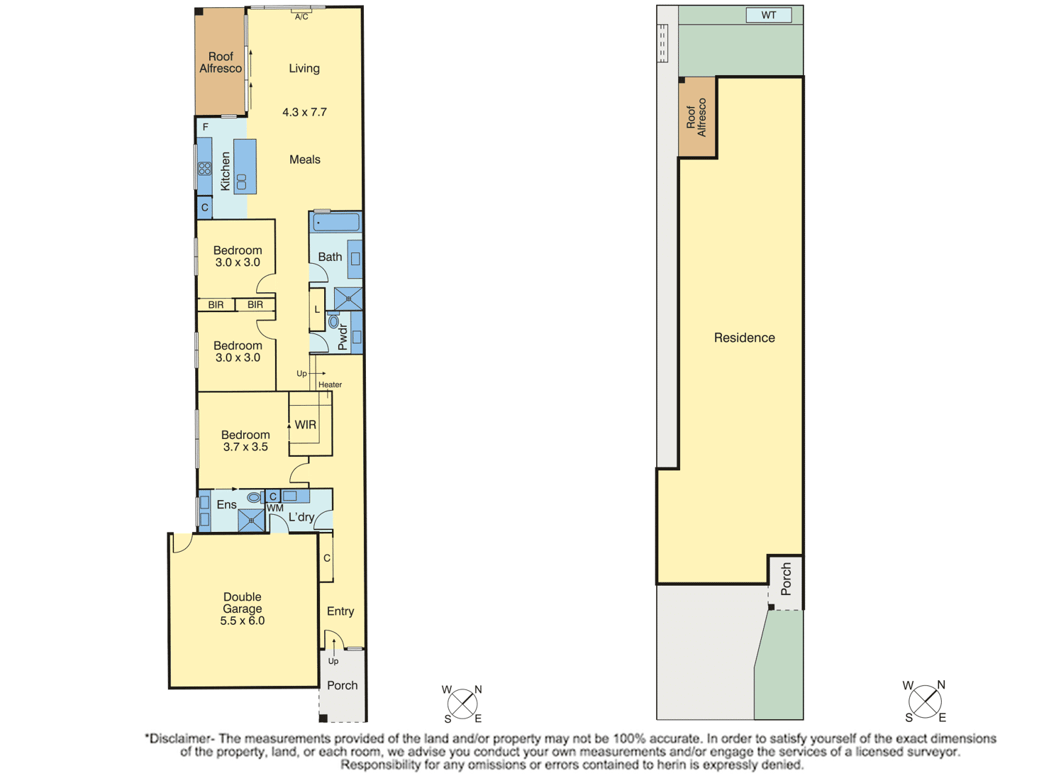 Floorplan of Homely house listing, 1/3 Swansea Grove, Mornington VIC 3931