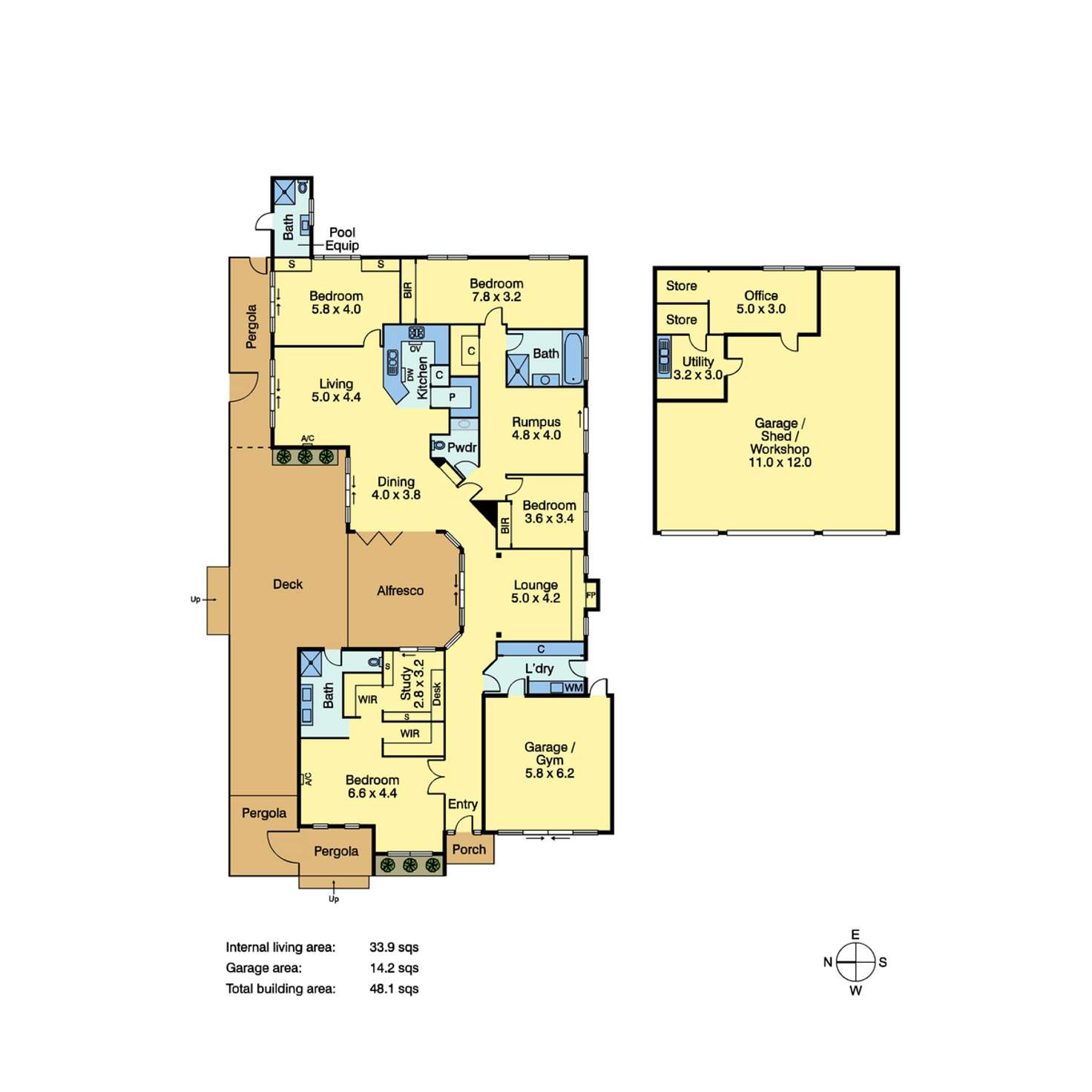 Floorplan of Homely house listing, 81 Newton Avenue, Langwarrin South VIC 3911