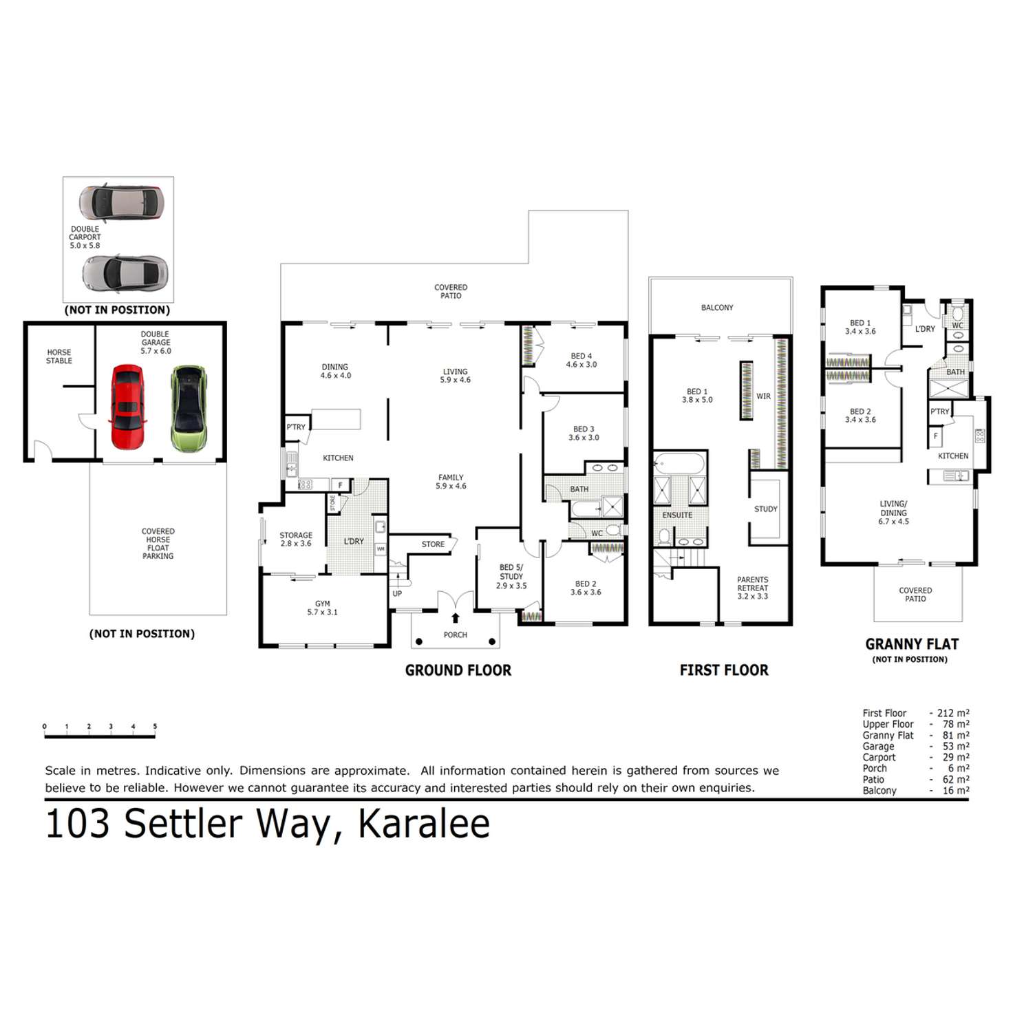 Floorplan of Homely acreageSemiRural listing, 103 Settler Way, Karalee QLD 4306