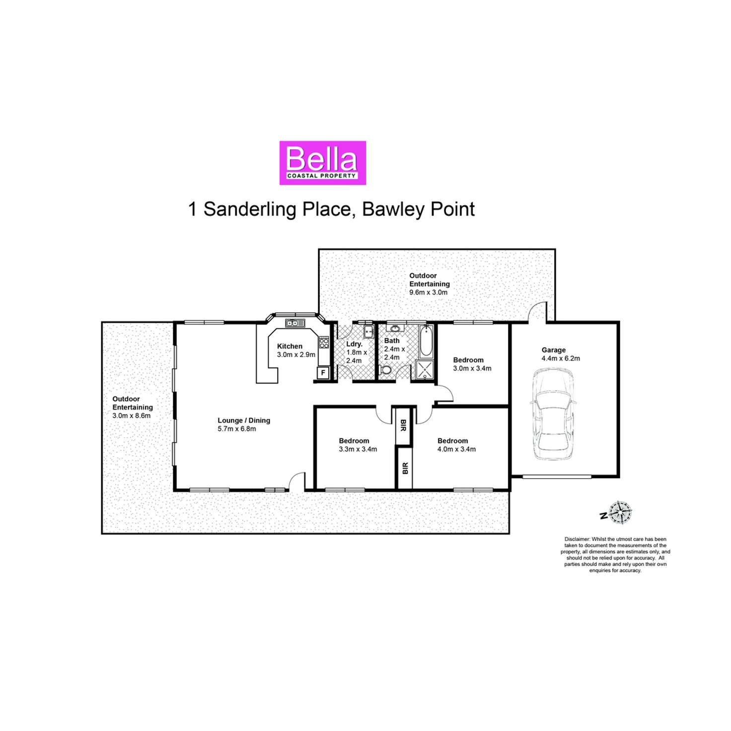 Floorplan of Homely house listing, 1 Sanderling Place, Bawley Point NSW 2539