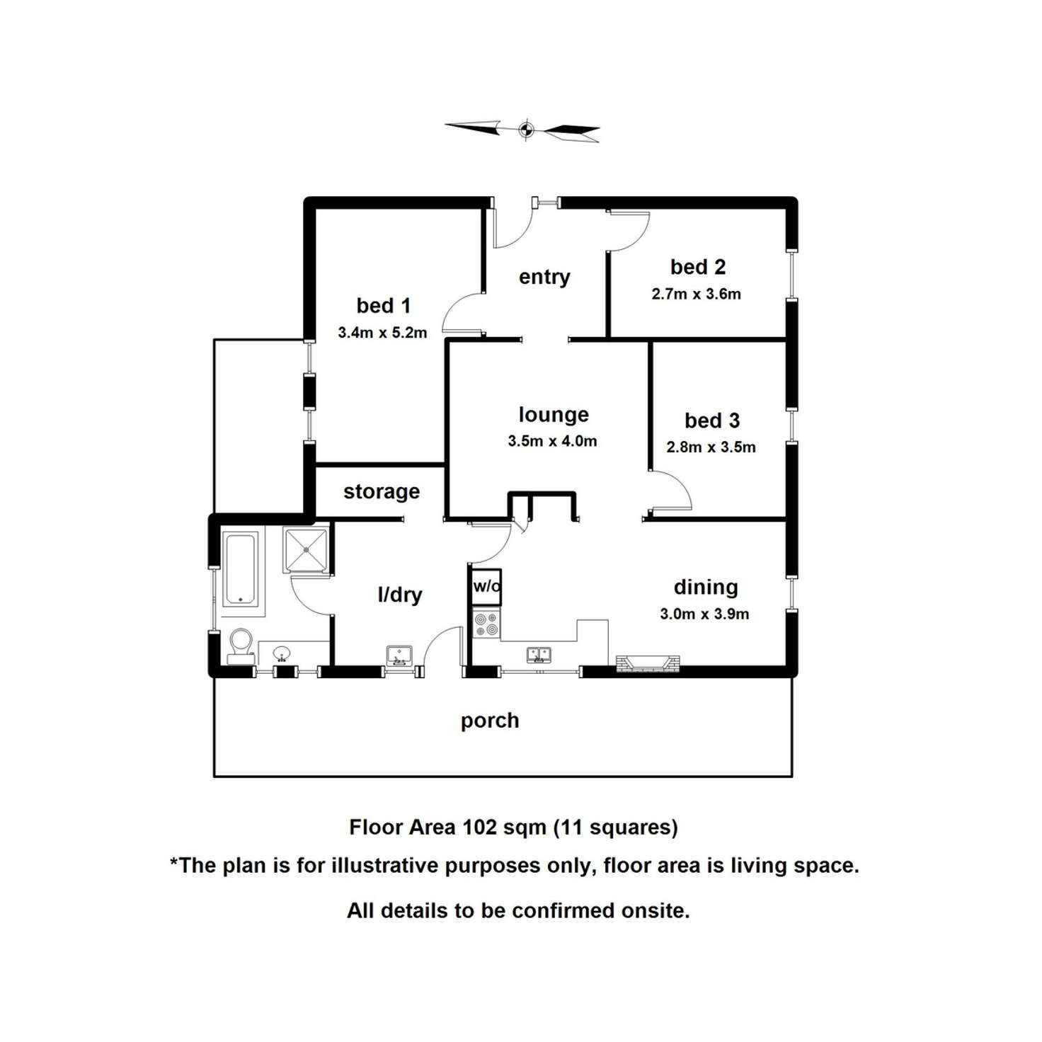 Floorplan of Homely house listing, 4 Gum Street, Cockatoo VIC 3781