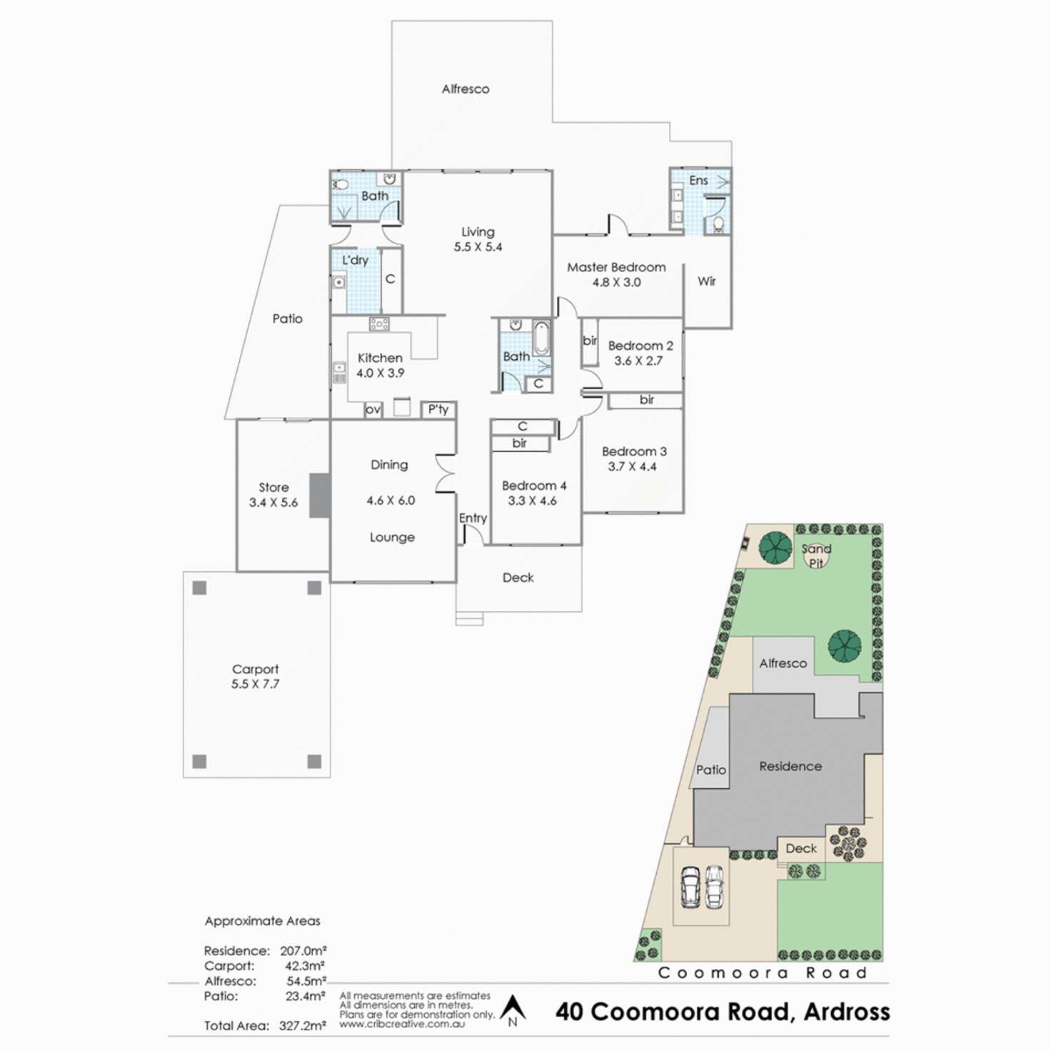 Floorplan of Homely house listing, 40 Coomoora Road, Ardross WA 6153