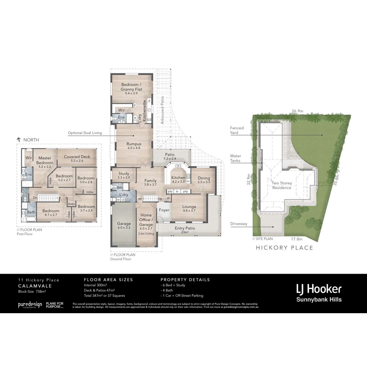 Floorplan of Homely house listing, 11 Hickory Place, Calamvale QLD 4116