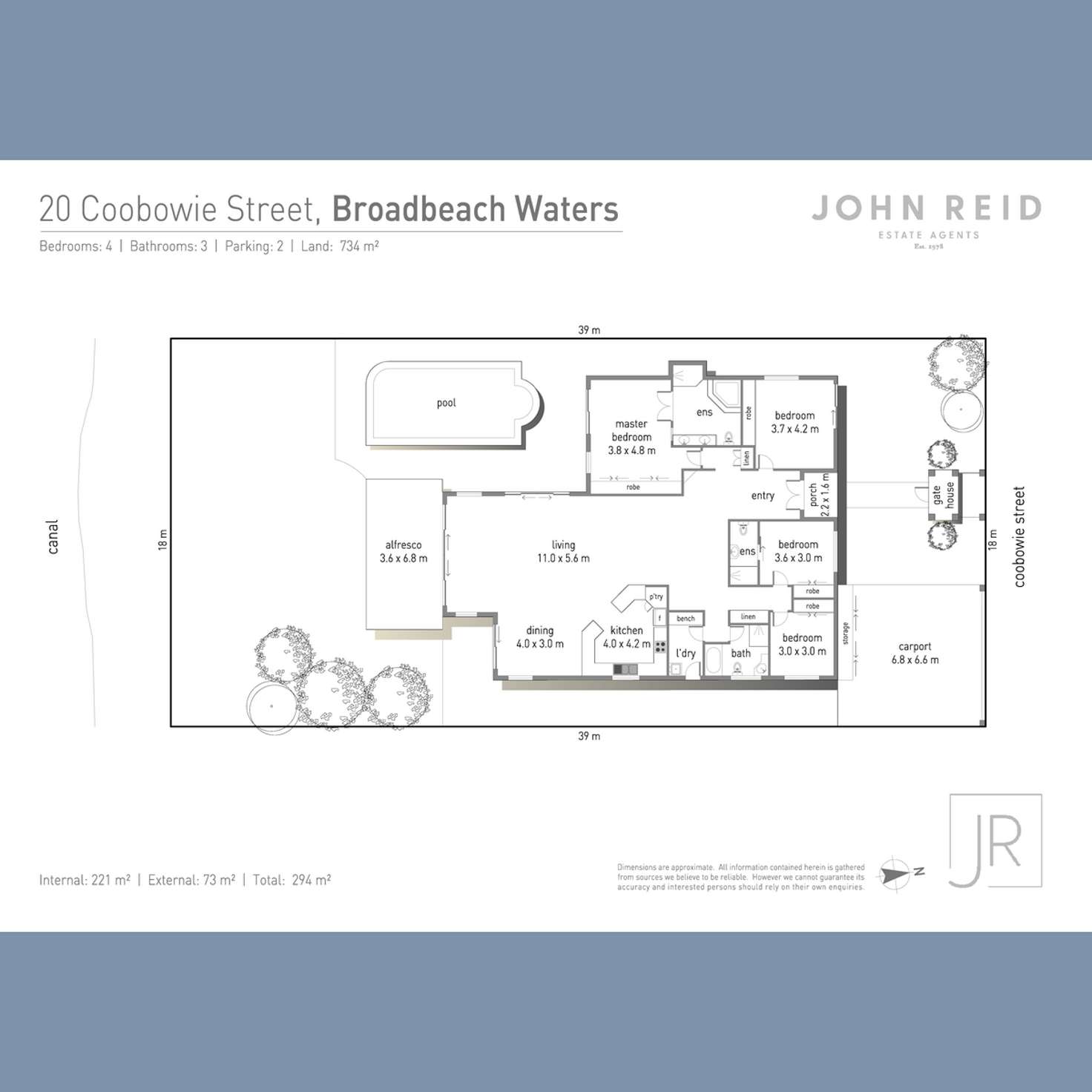 Floorplan of Homely house listing, 20 coobowie Street, Broadbeach Waters QLD 4218