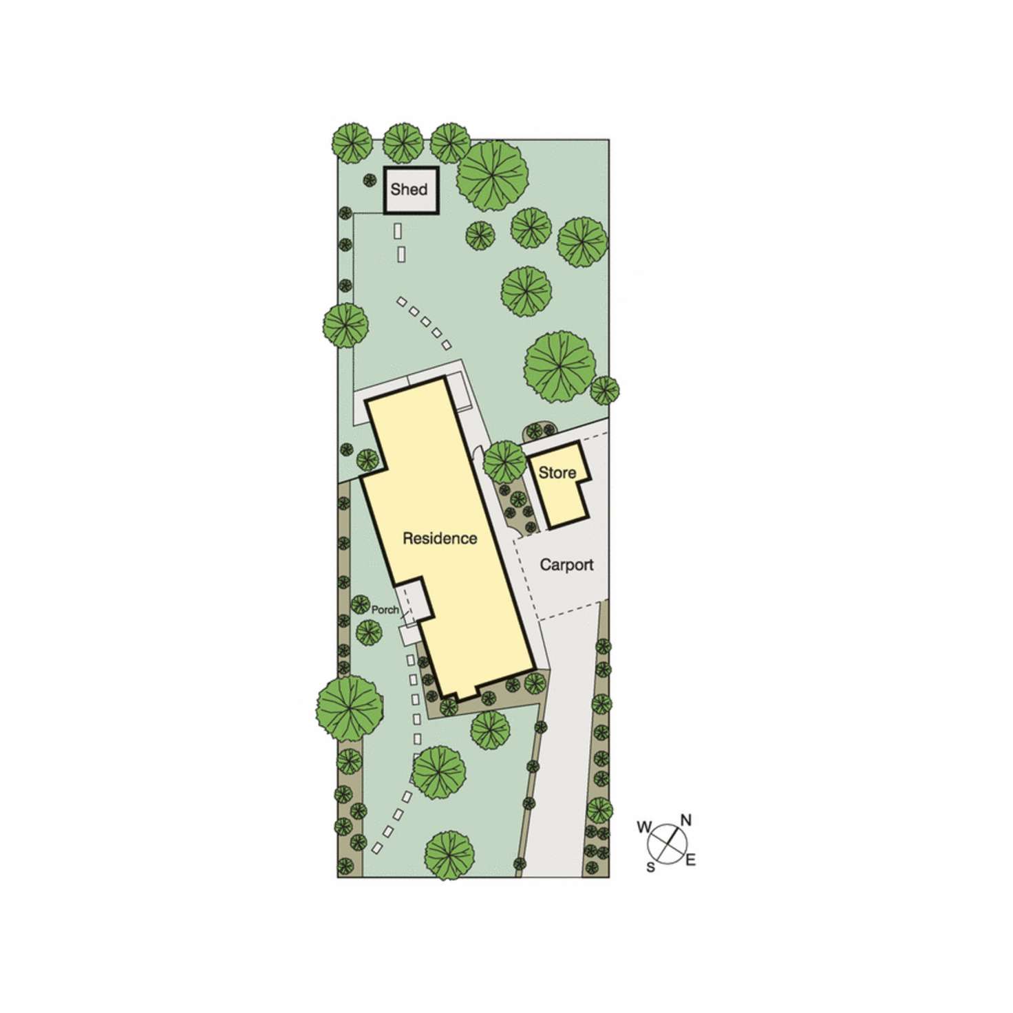 Floorplan of Homely house listing, 13 Kanya Road, Mount Eliza VIC 3930