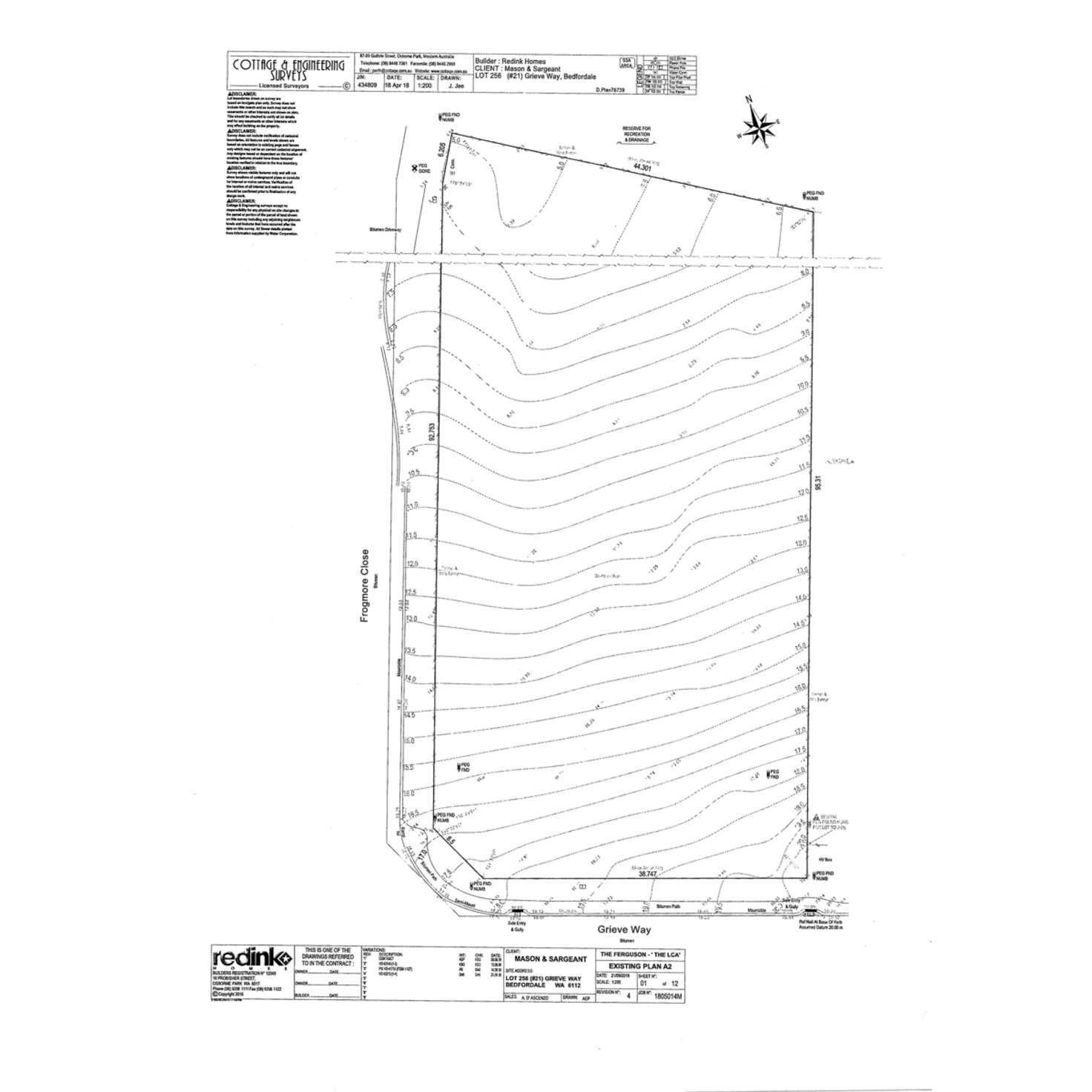 Floorplan of Homely residentialLand listing, 21 Grieve Way, Bedfordale WA 6112