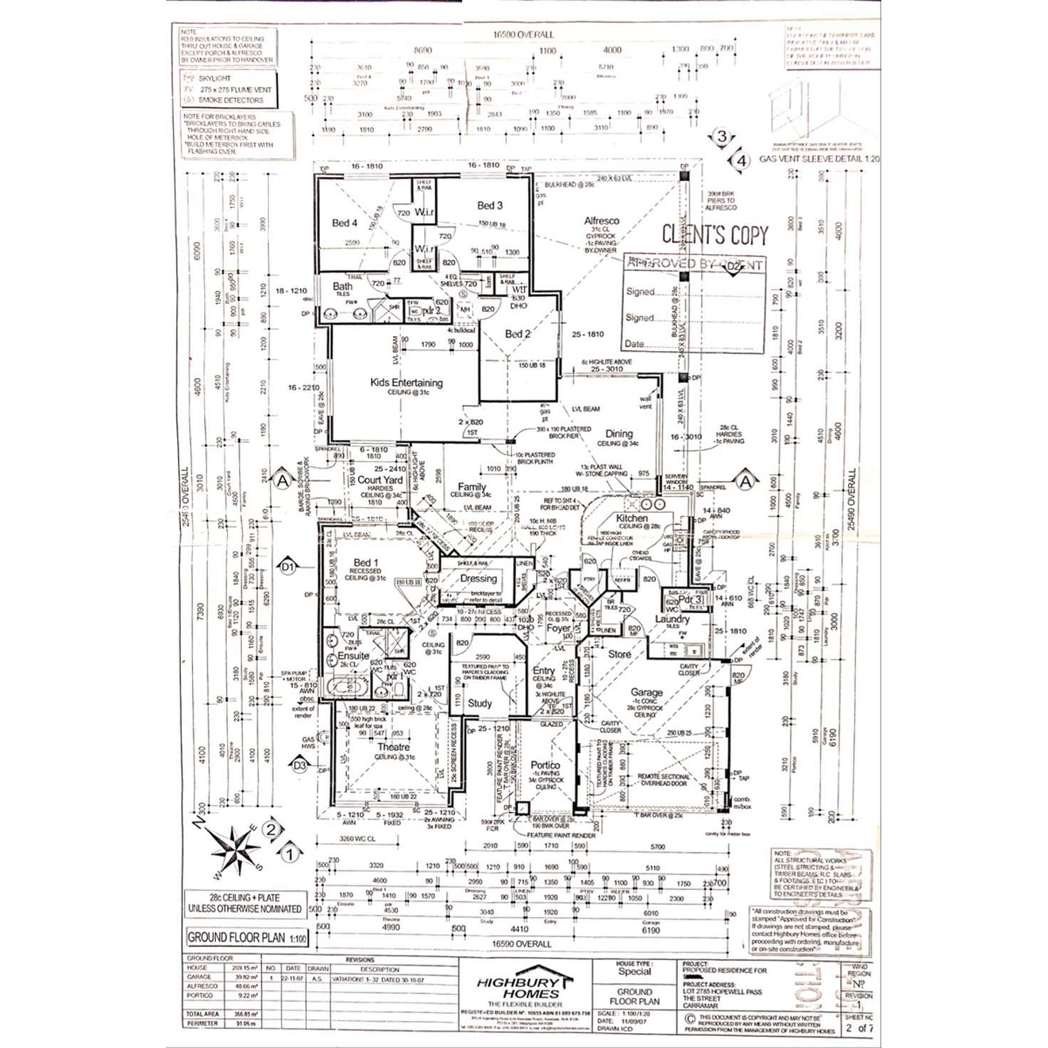 Floorplan of Homely house listing, 9 Hopewell Pass, Carramar WA 6031