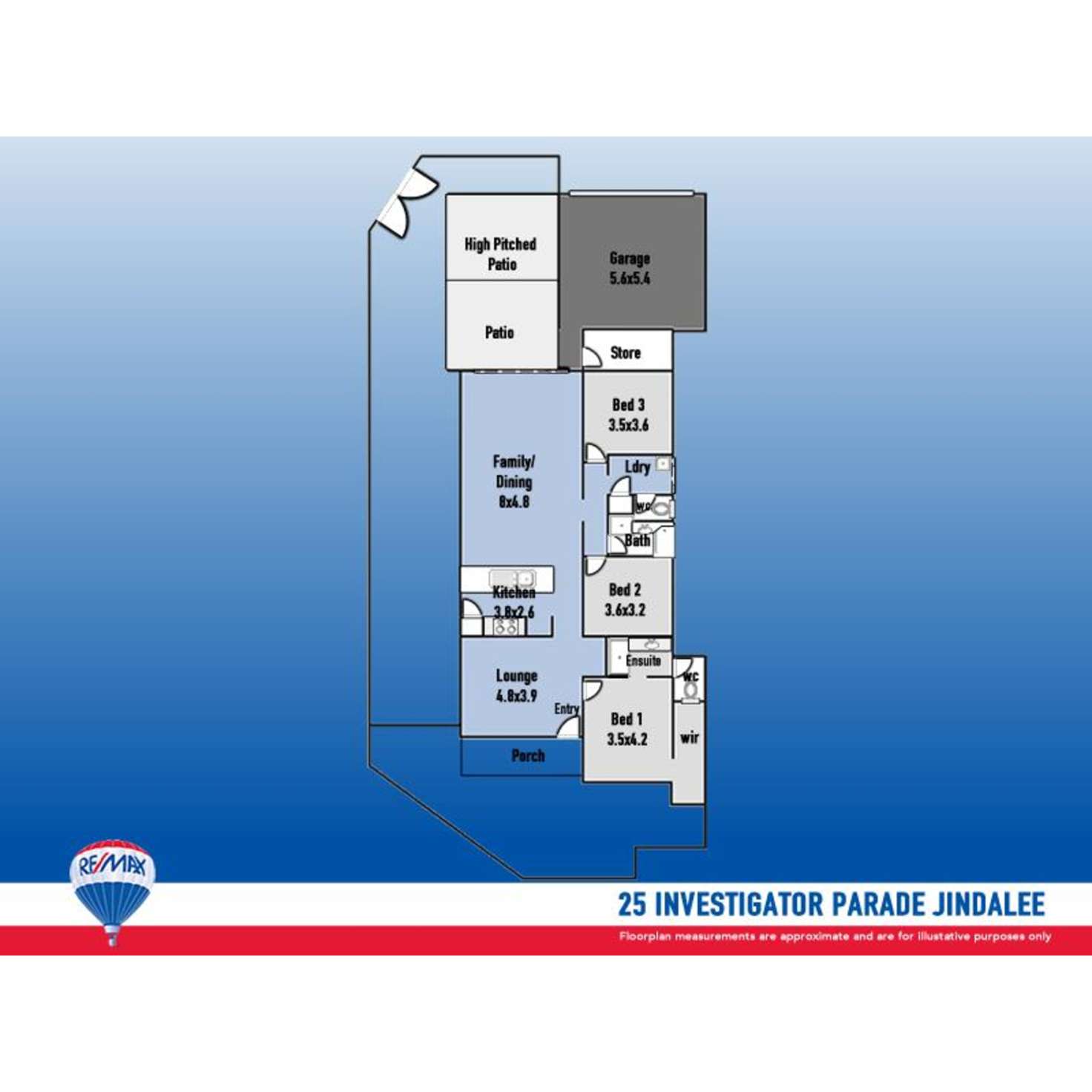 Floorplan of Homely house listing, 25 Investigator Parade, Jindalee WA 6036