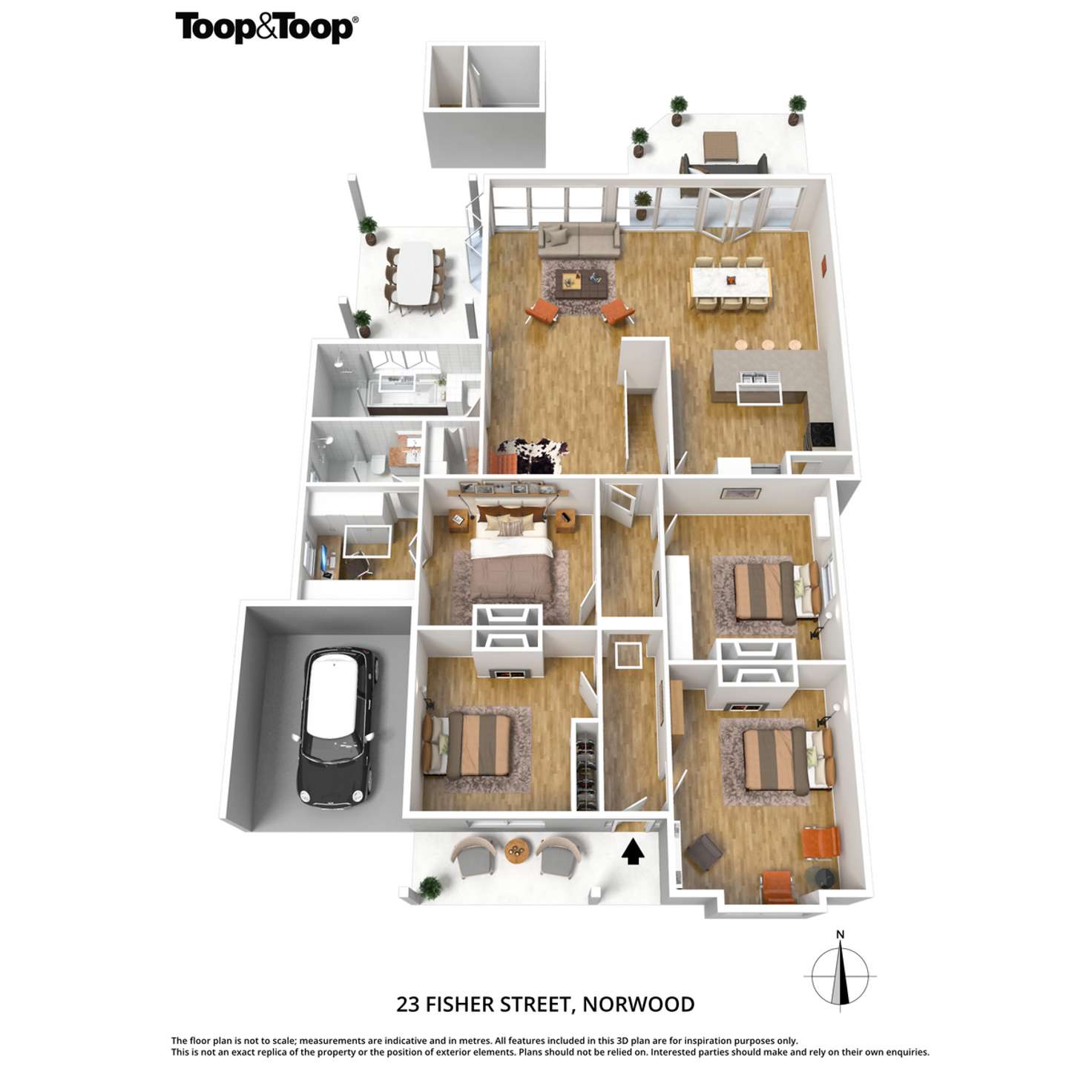 Floorplan of Homely house listing, 23 Fisher Street, Norwood SA 5067