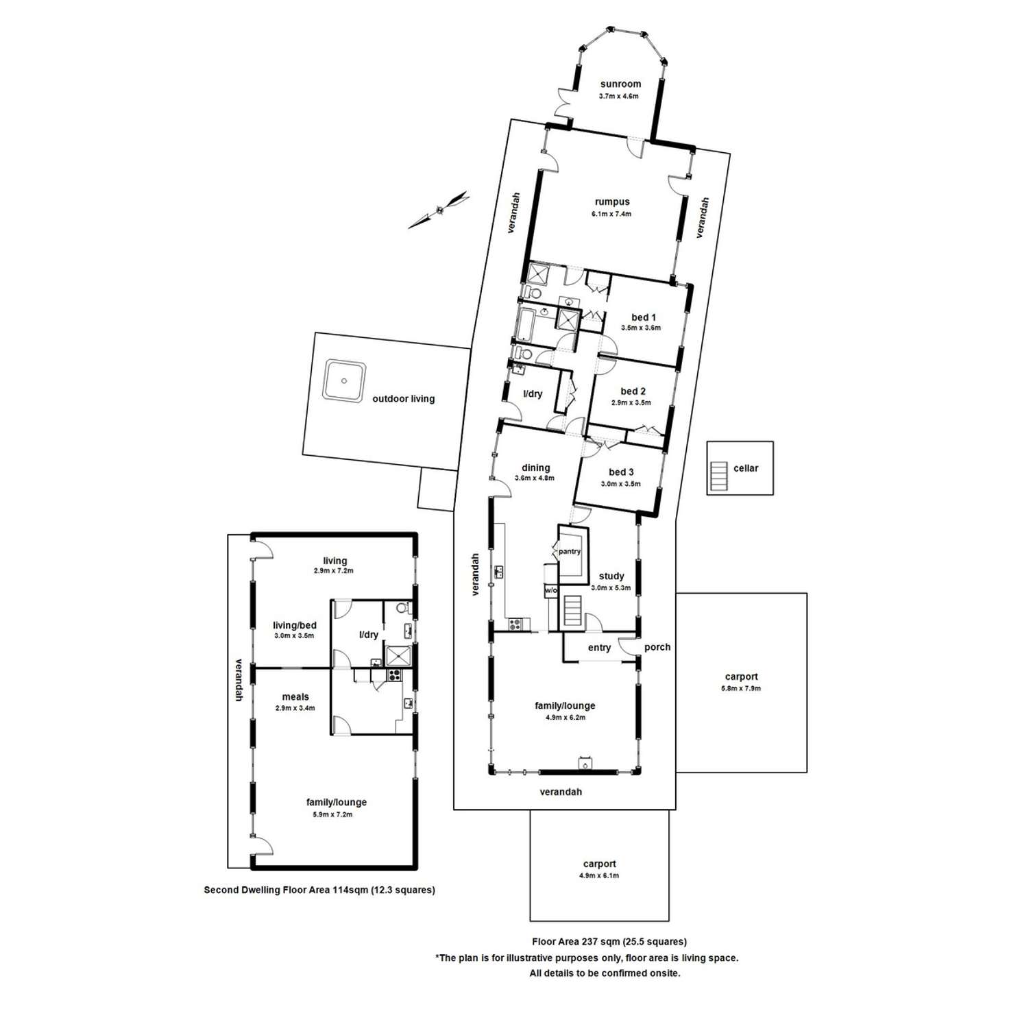Floorplan of Homely house listing, 40 Patons Road, Macclesfield VIC 3782