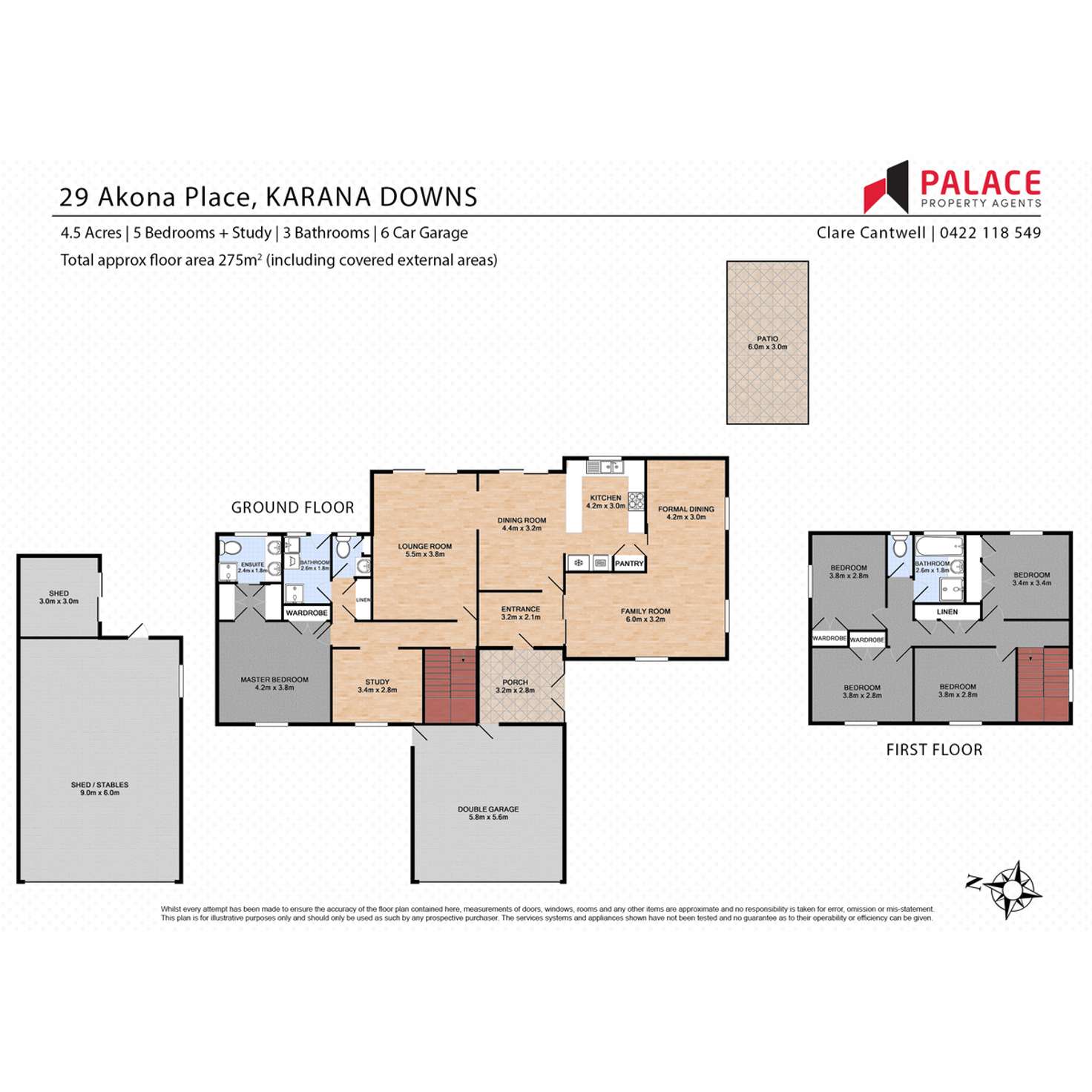 Floorplan of Homely house listing, 29 Akona Place, Karana Downs QLD 4306