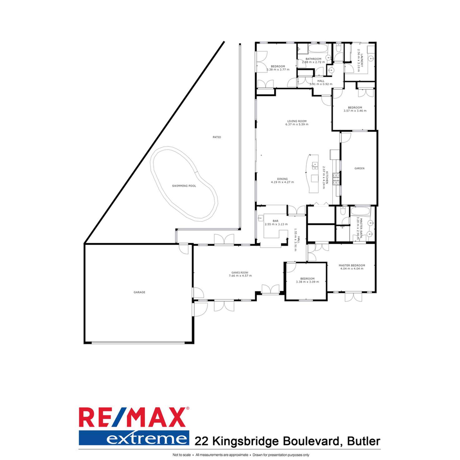 Floorplan of Homely house listing, 22 Kingsbridge Boulevard, Butler WA 6036