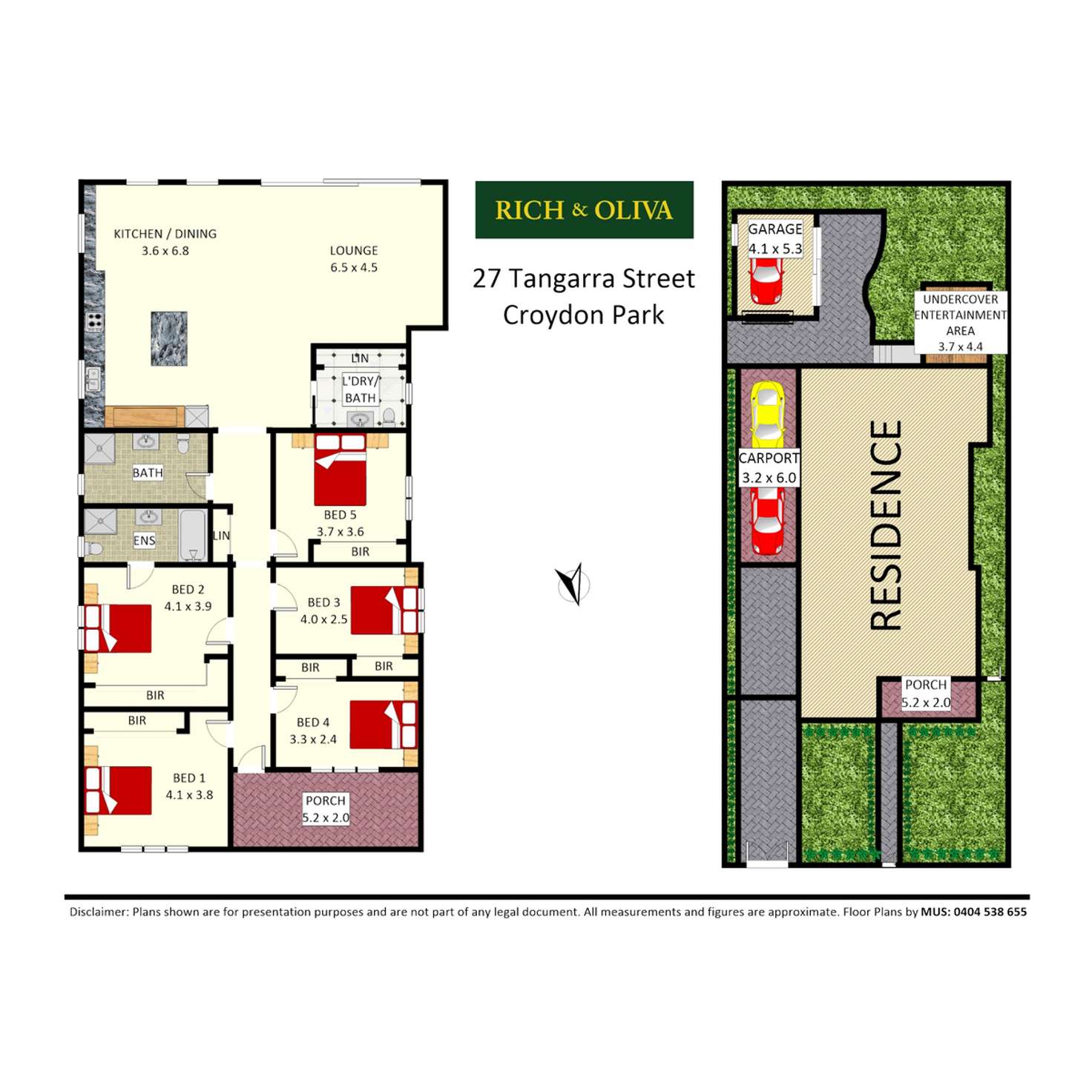 Floorplan of Homely house listing, 27 Tangarra Street, Croydon Park NSW 2133