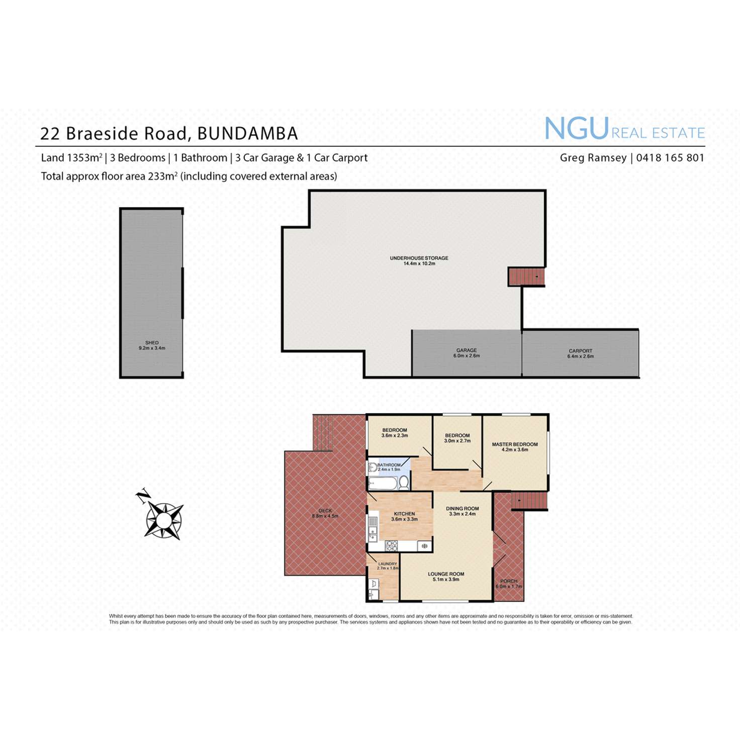 Floorplan of Homely house listing, 22 Braeside Road, Bundamba QLD 4304