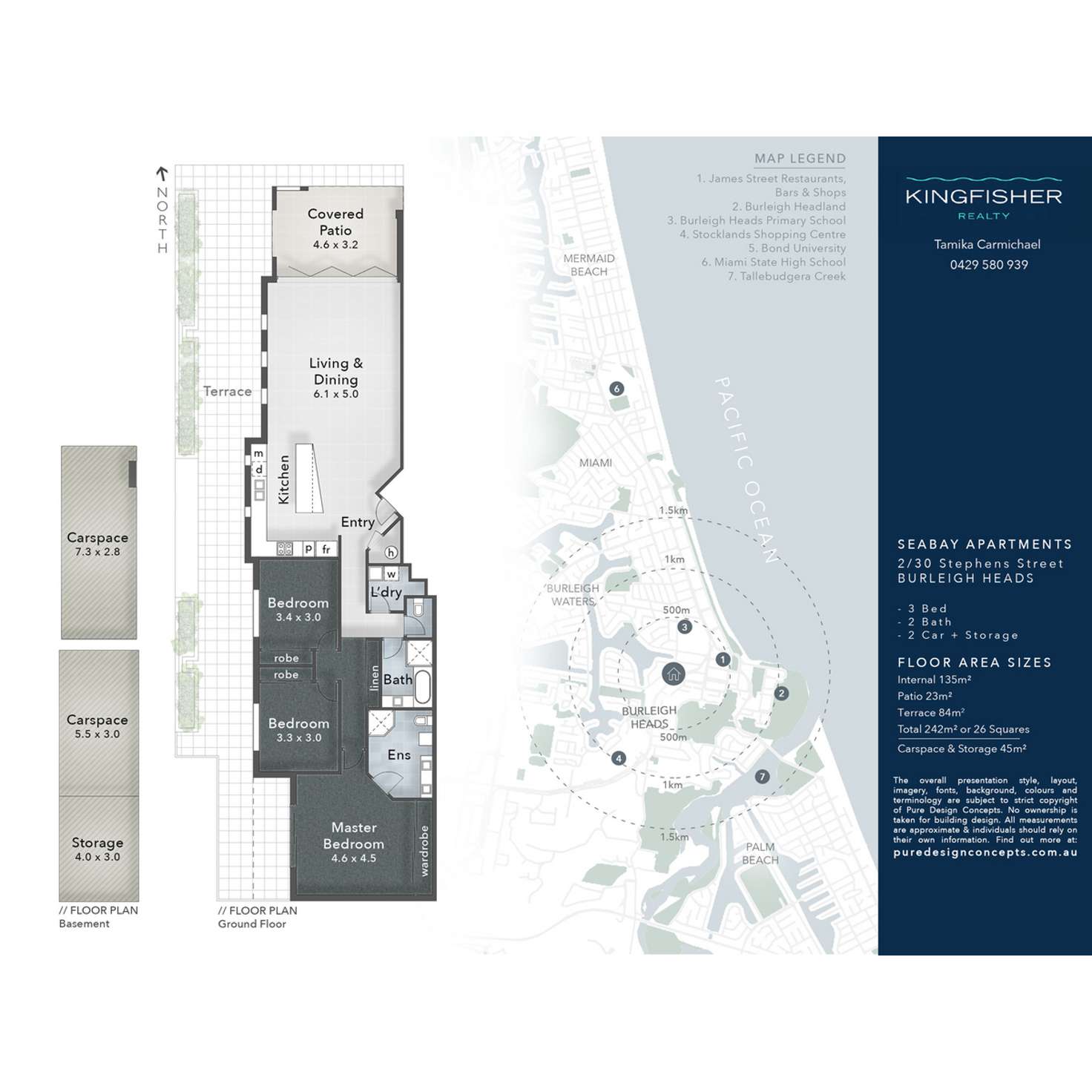 Floorplan of Homely apartment listing, 2/30 Stephens Street, Burleigh Heads QLD 4220