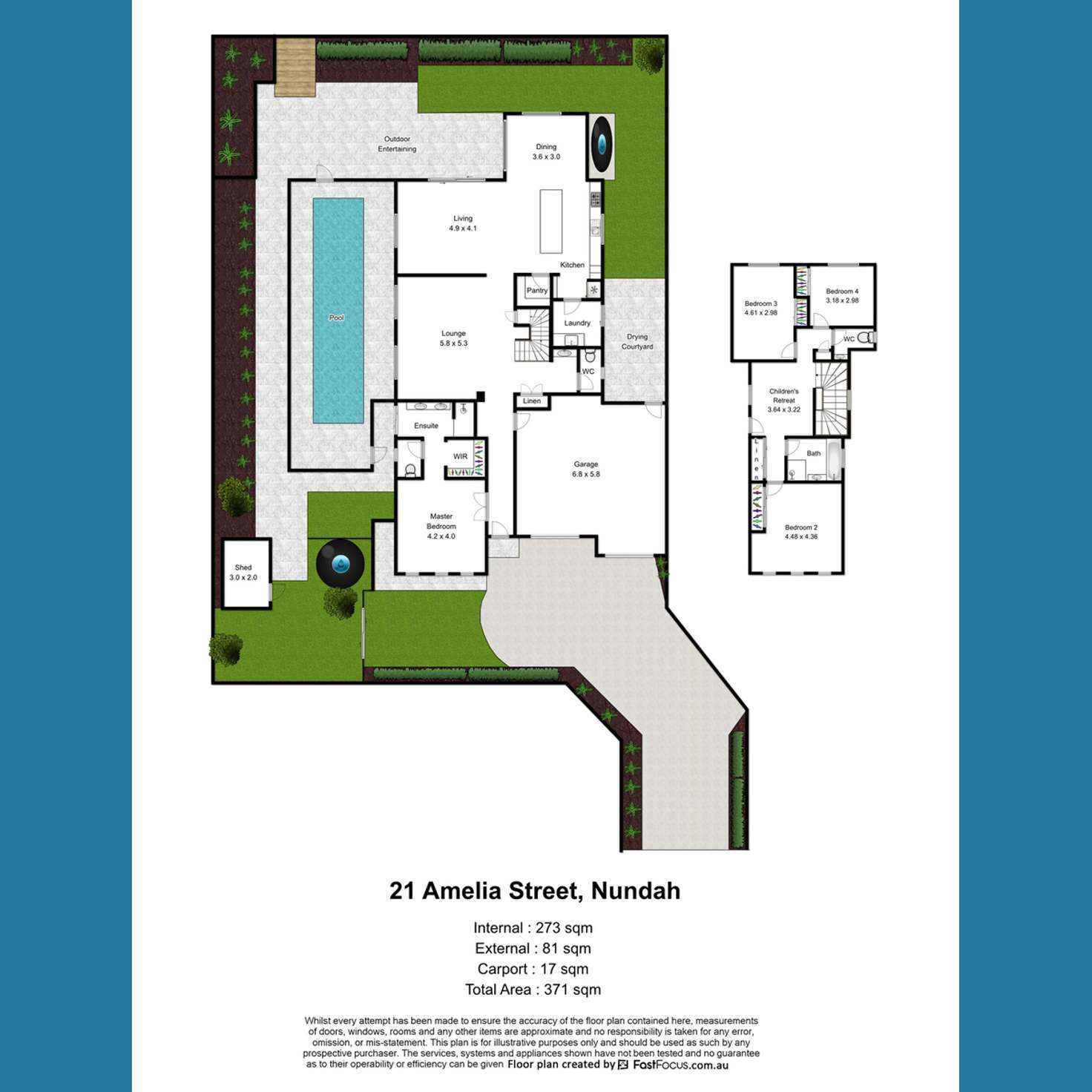 Floorplan of Homely house listing, 21 Amelia Street, Nundah QLD 4012