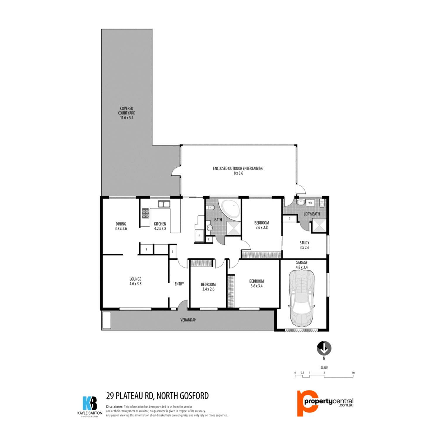 Floorplan of Homely house listing, 29 Plateau Road, North Gosford NSW 2250