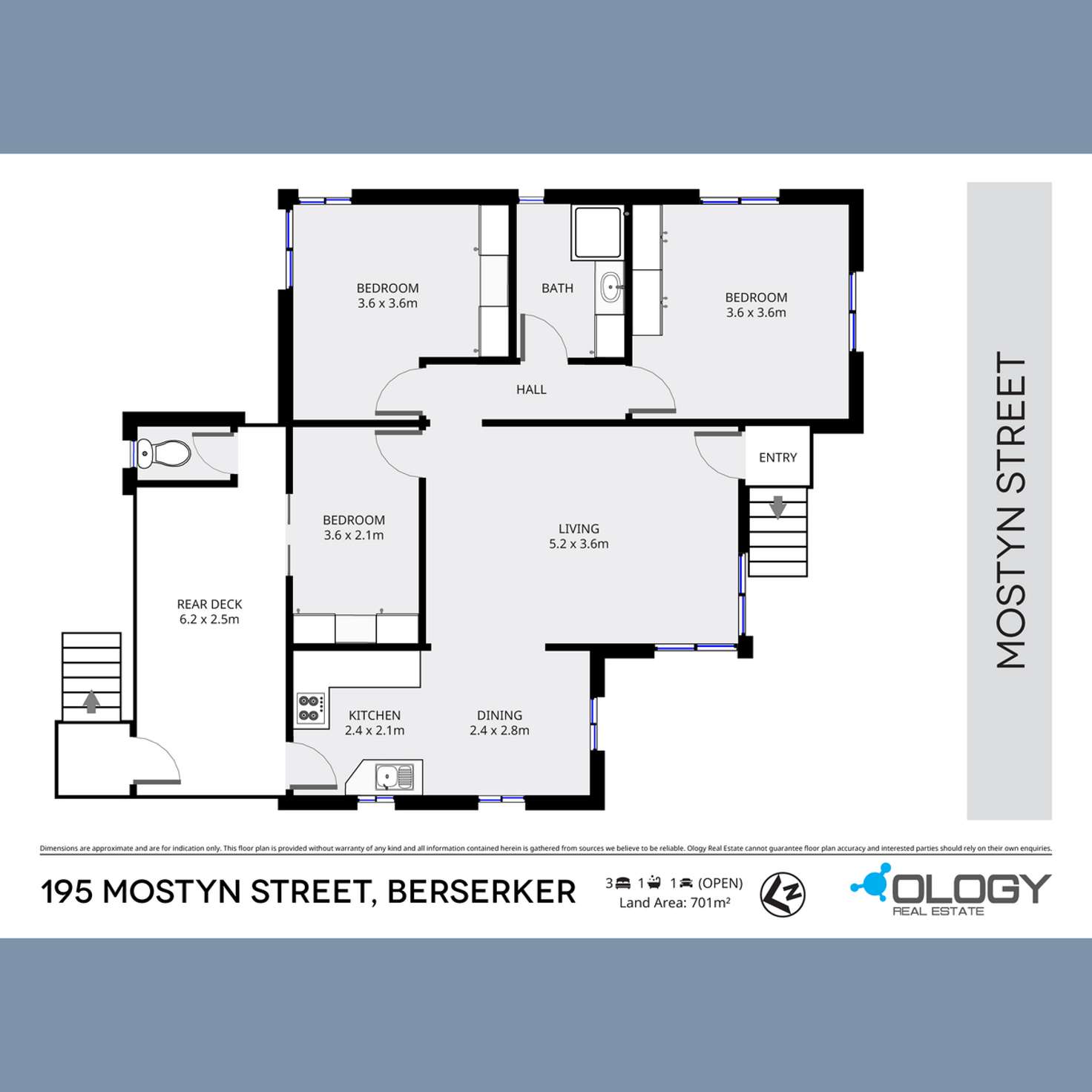 Floorplan of Homely house listing, 195 Mostyn Street, Berserker QLD 4701