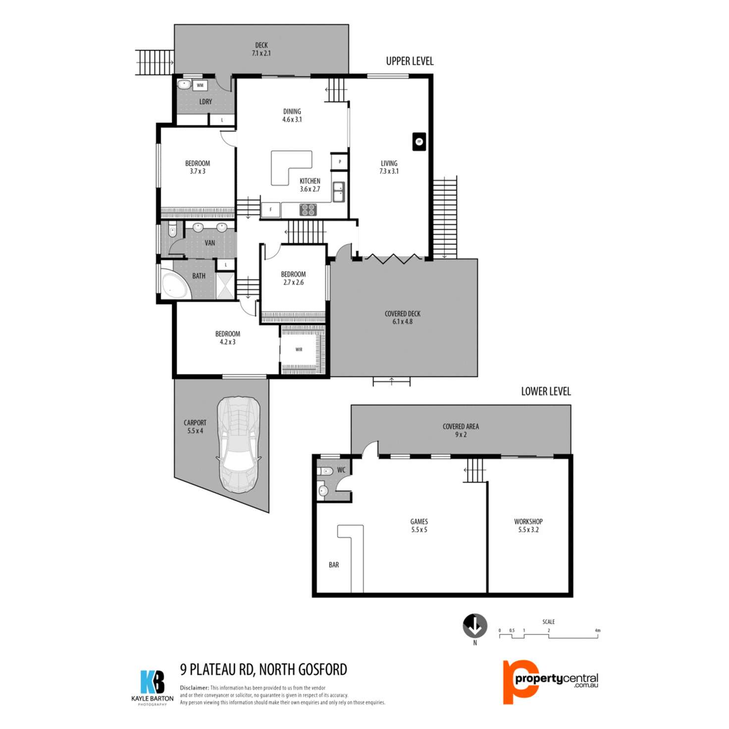 Floorplan of Homely house listing, 9 Plateau Road, North Gosford NSW 2250