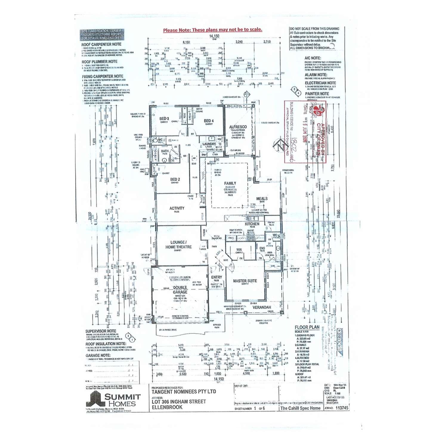 Floorplan of Homely house listing, 15 Ingham Street, Aveley WA 6069