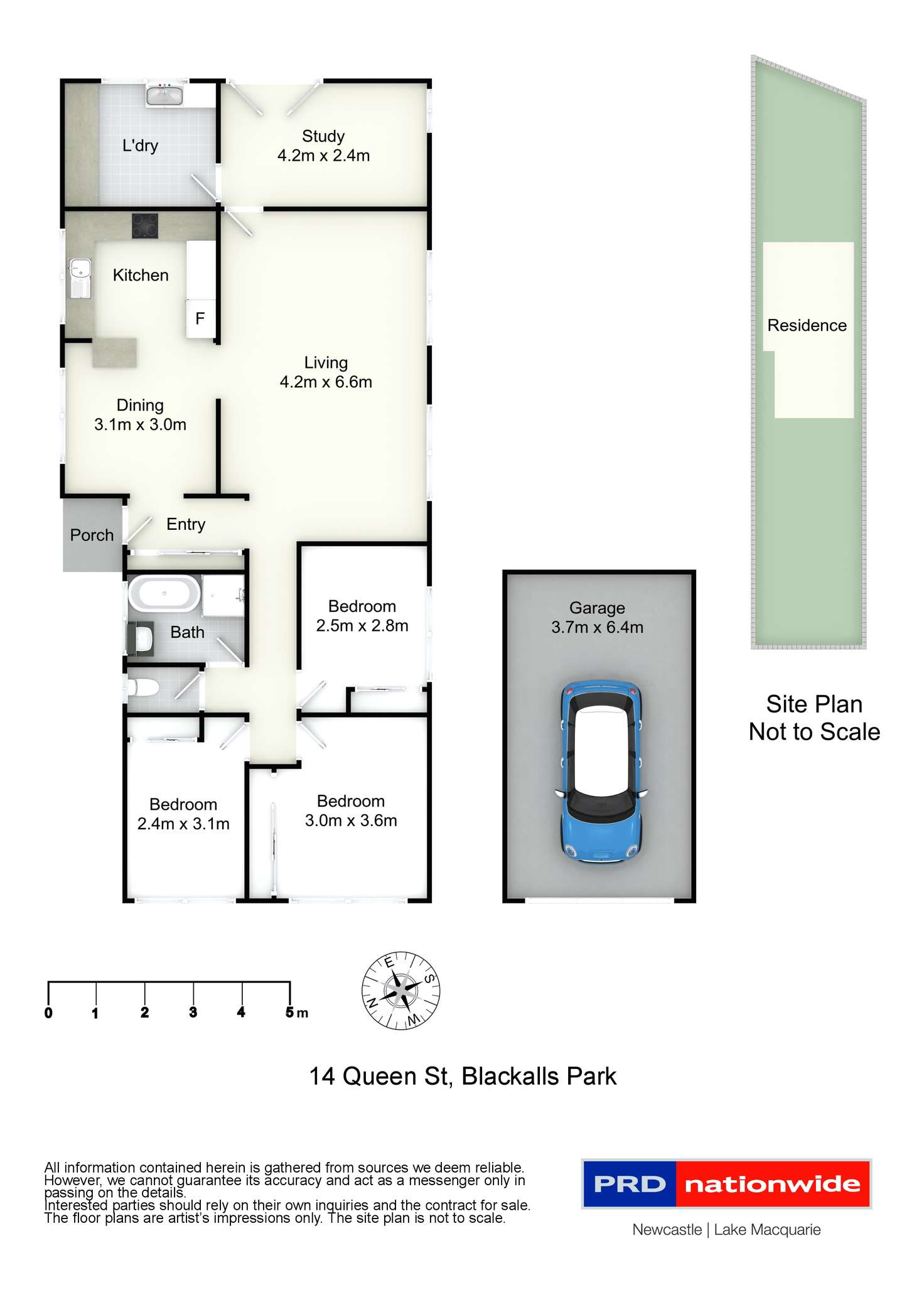Floorplan of Homely house listing, 14 Queen Street, Blackalls Park NSW 2283