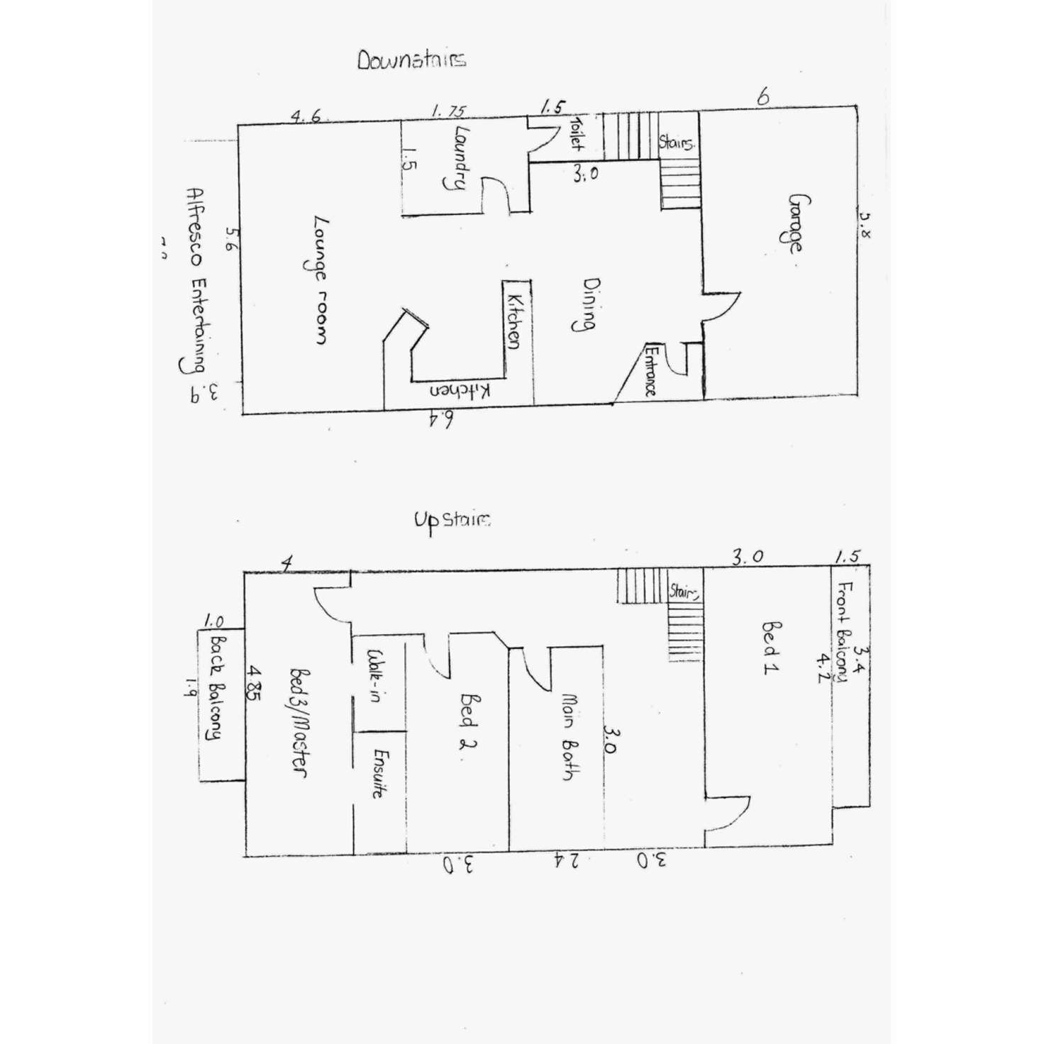 Floorplan of Homely townhouse listing, 2/26 Pacific Avenue, Anna Bay NSW 2316