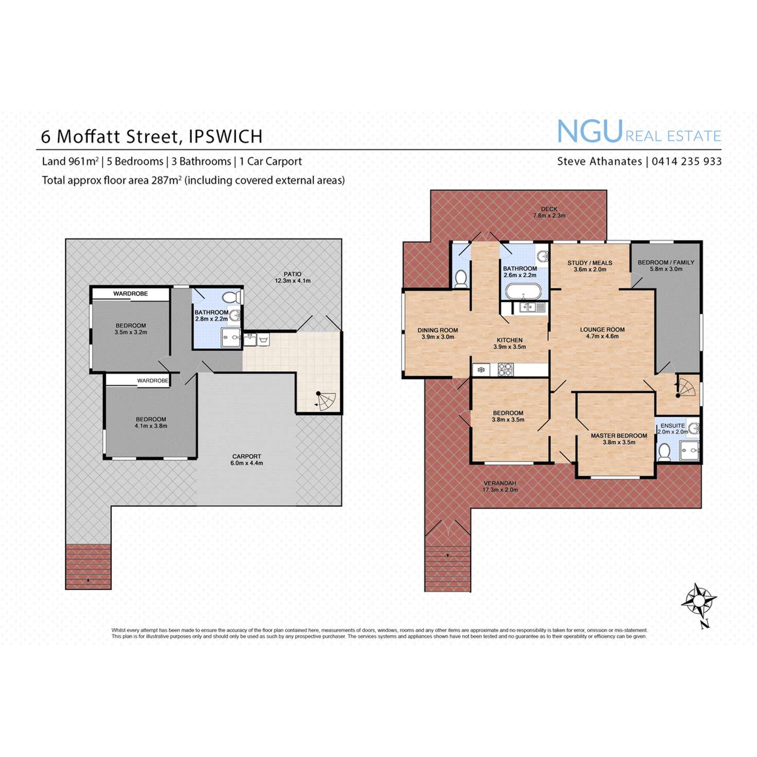 Floorplan of Homely house listing, 6 Moffatt Street, Ipswich QLD 4305