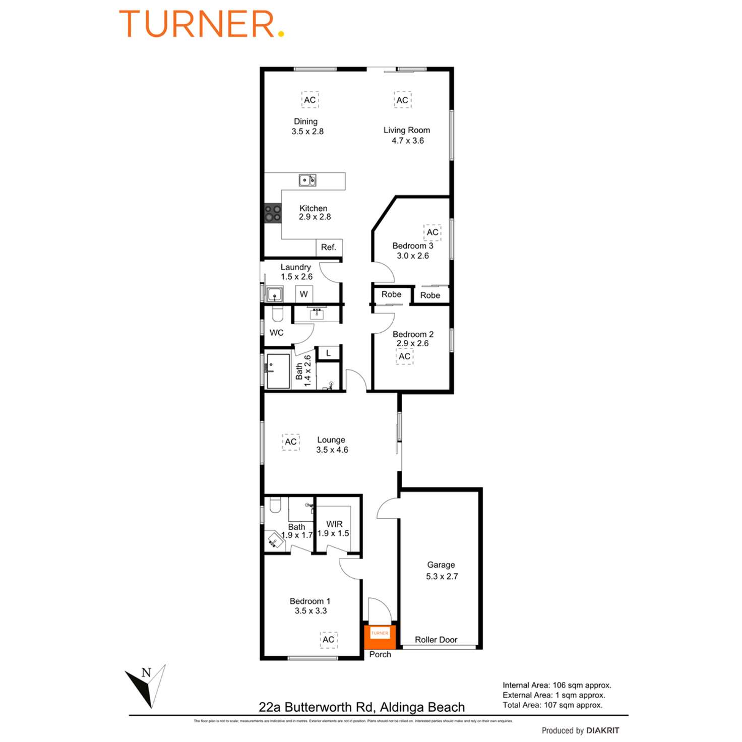 Floorplan of Homely house listing, 22A Butterworth Road, Aldinga Beach SA 5173