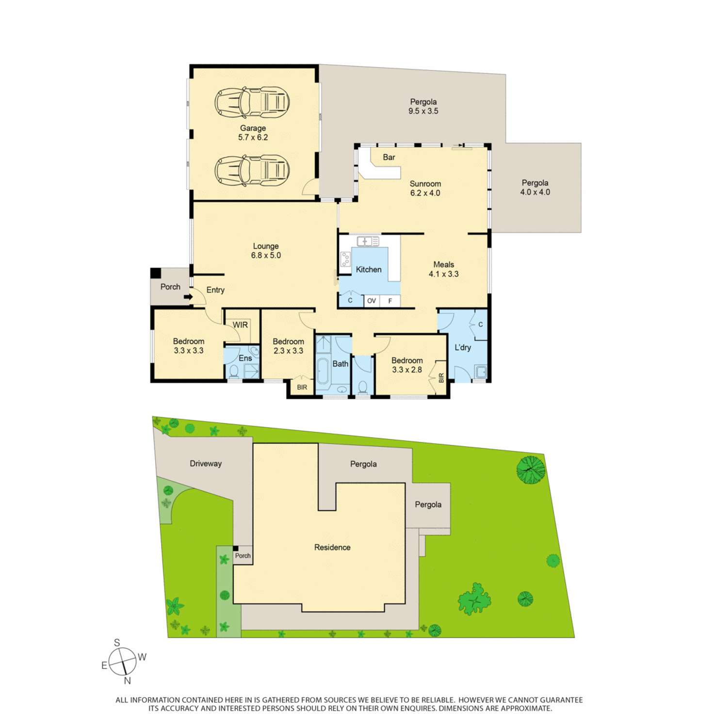 Floorplan of Homely house listing, 45 Rangeview Drive, Skye VIC 3977