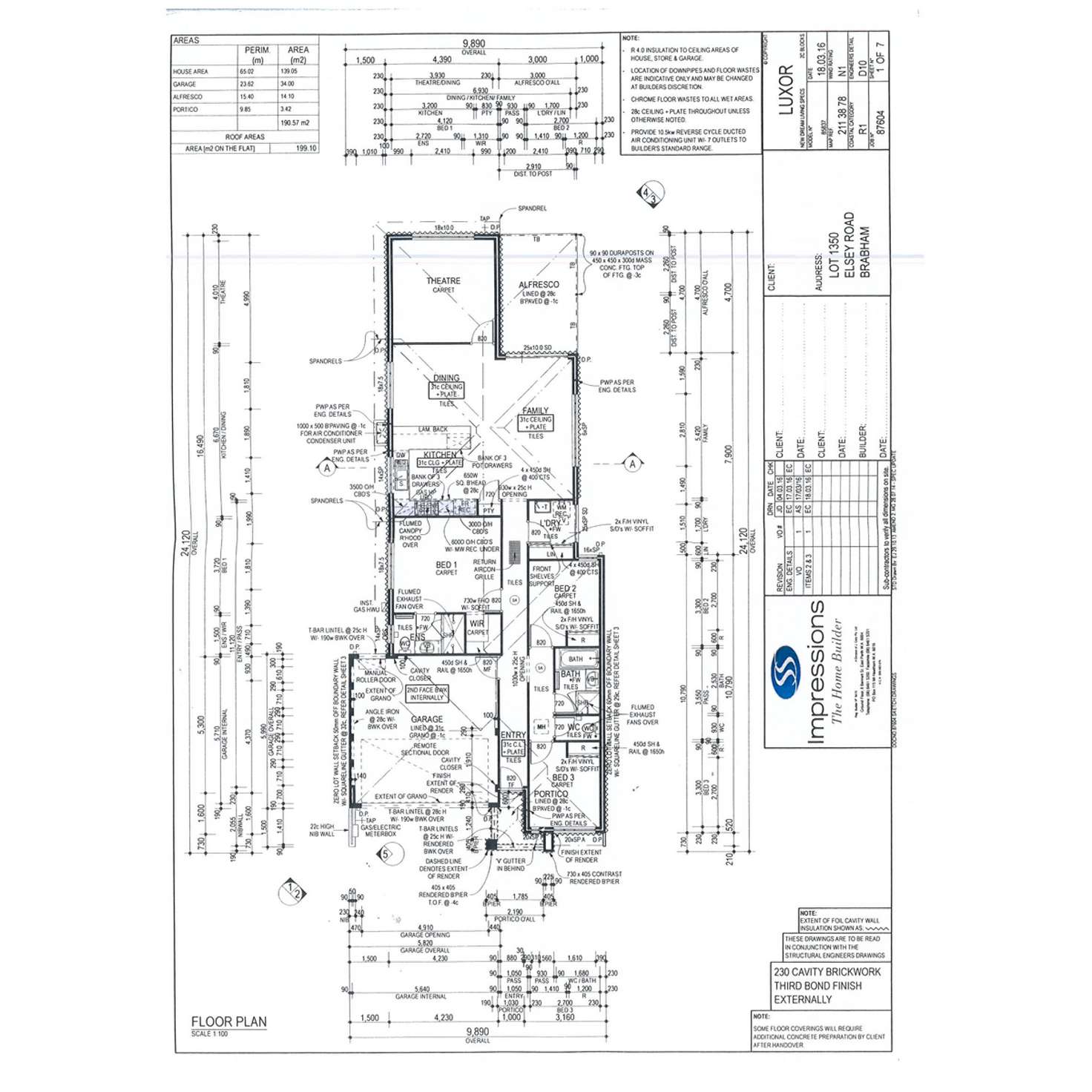 Floorplan of Homely house listing, 7 Elsey Road, Brabham WA 6055