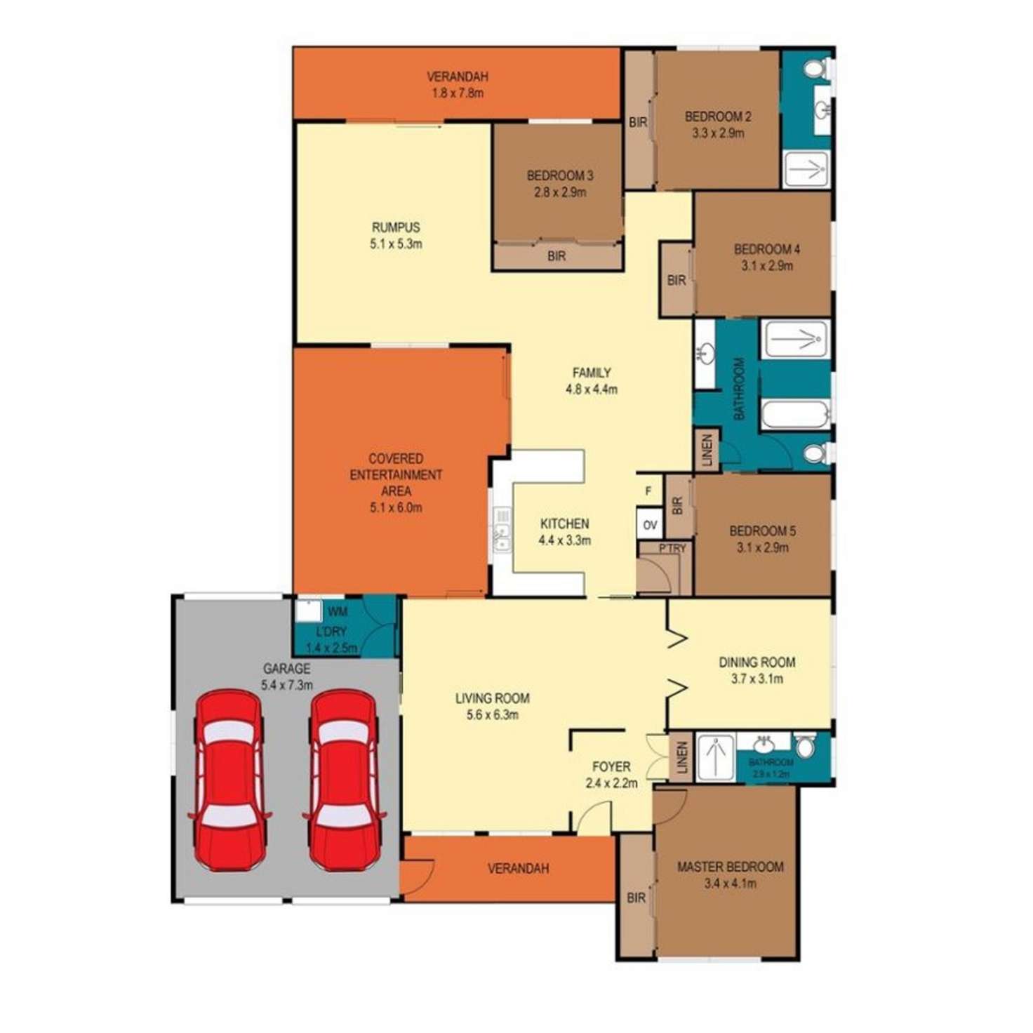 Floorplan of Homely house listing, 19 Ulana Avenue, Halekulani NSW 2262