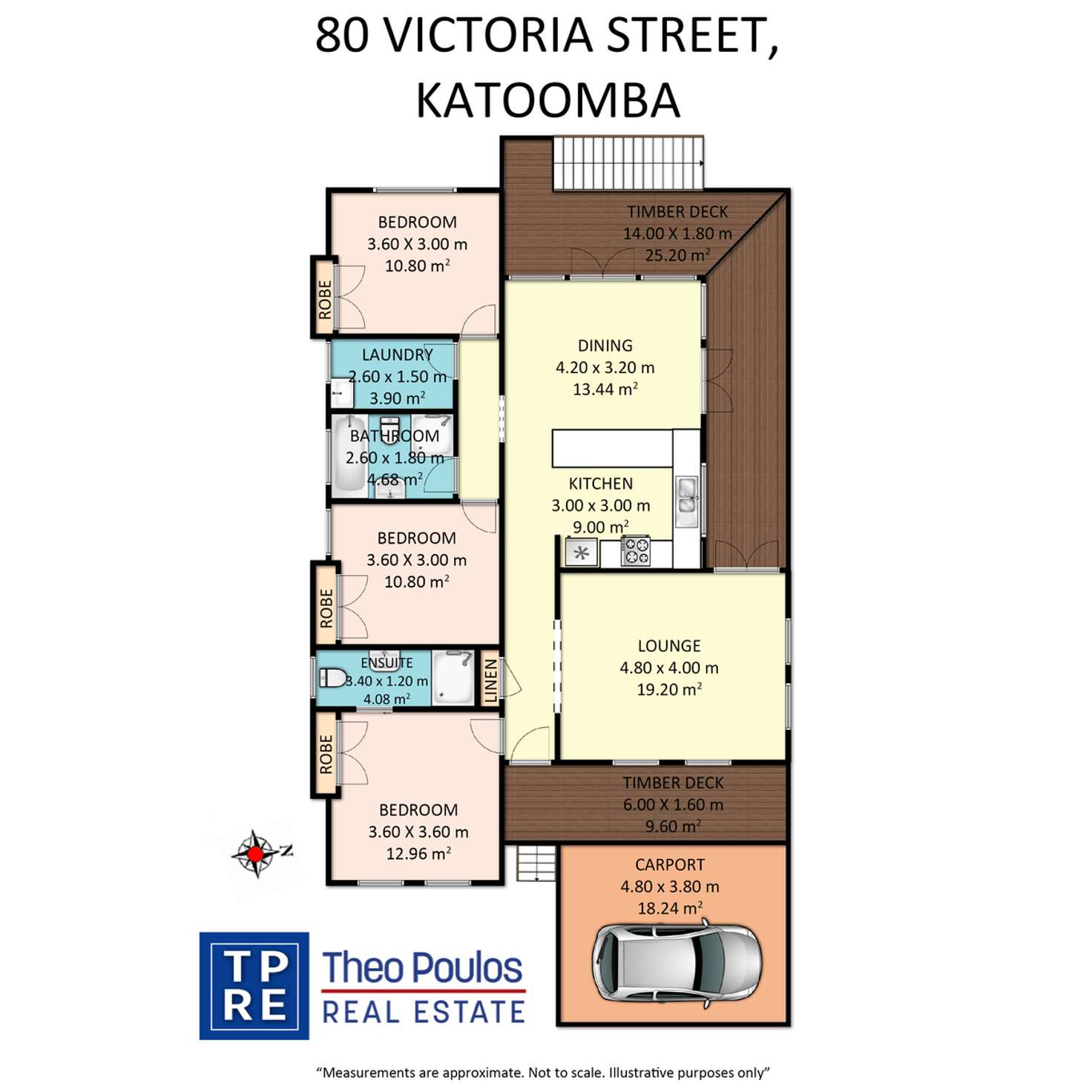 Floorplan of Homely house listing, 80 Victoria Street, Katoomba NSW 2780