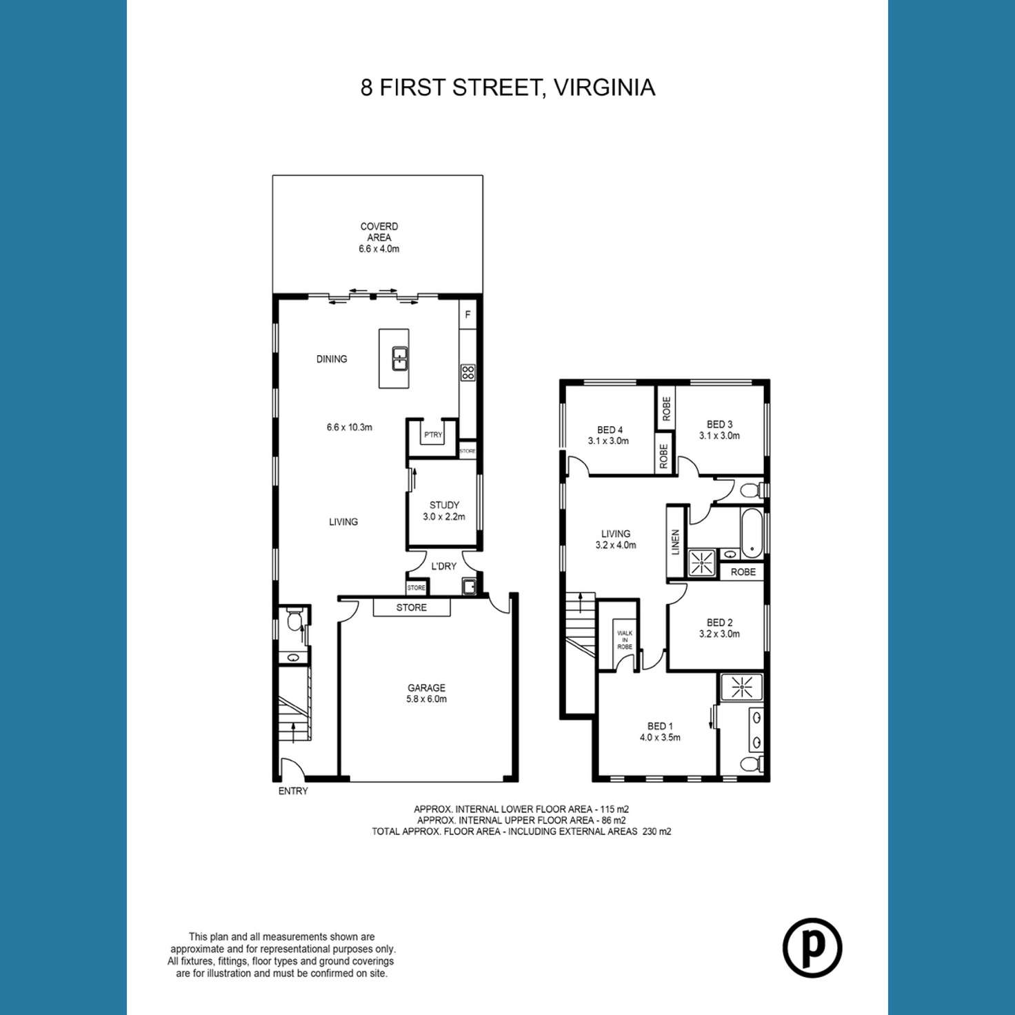 Floorplan of Homely house listing, 8 First Street, Virginia QLD 4014