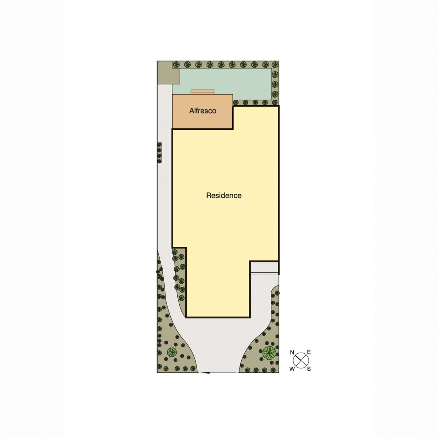 Floorplan of Homely townhouse listing, 1 Gordon Street, Mornington VIC 3931