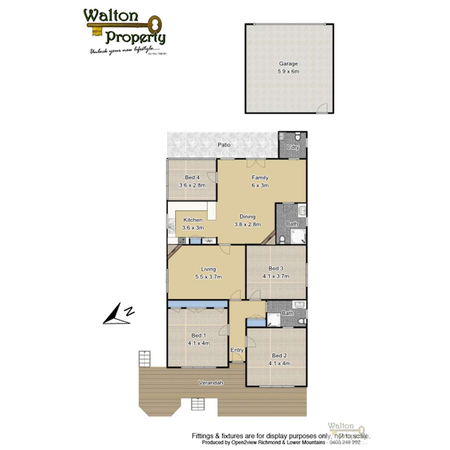 Floorplan of Homely house listing, 40 Esrom Street, Bathurst NSW 2795