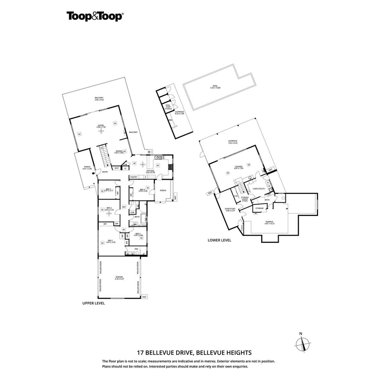 Floorplan of Homely house listing, 17 Bellevue Drive, Bellevue Heights SA 5050