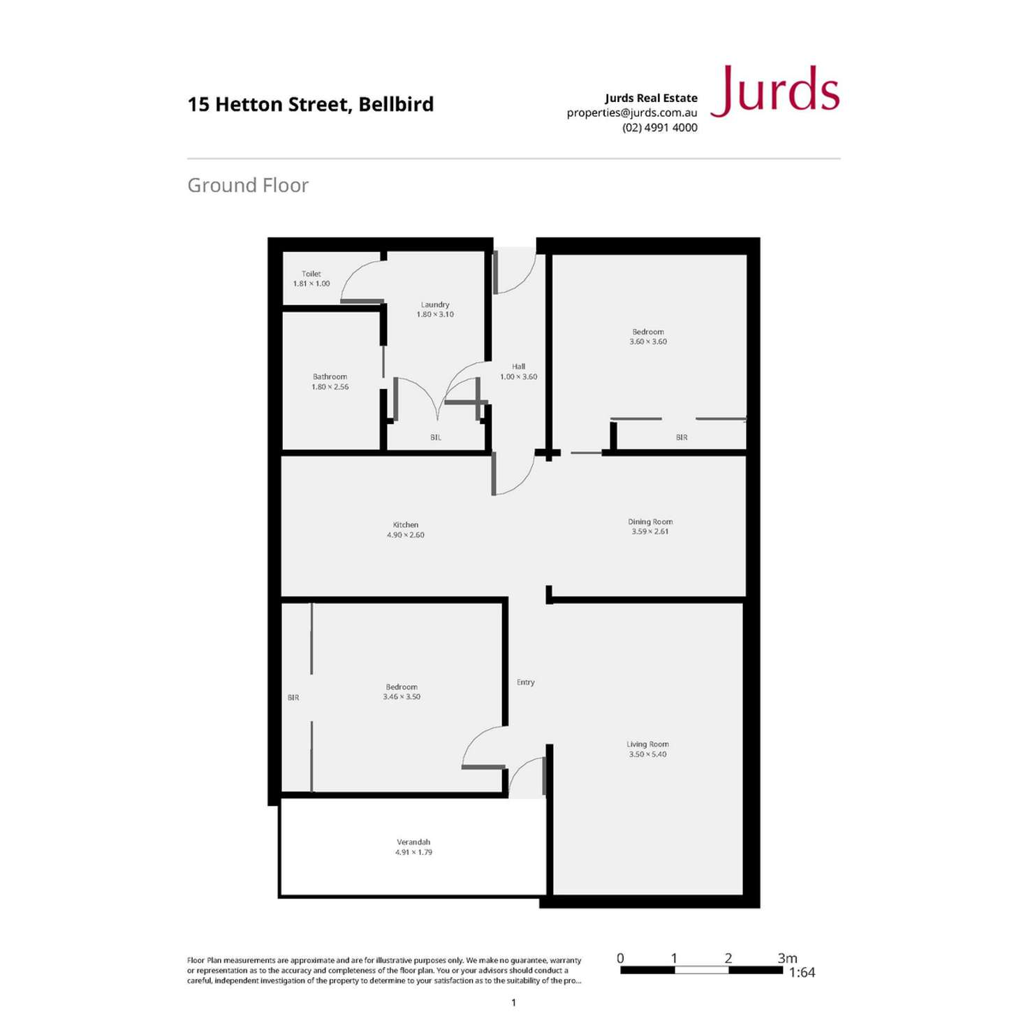 Floorplan of Homely house listing, 15 Hetton Street, Bellbird NSW 2325