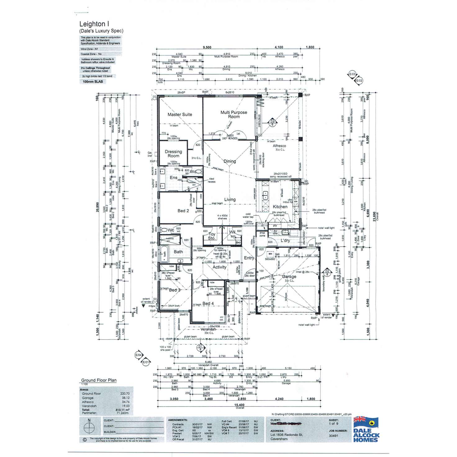 Floorplan of Homely house listing, 18 Redondo Street, Caversham WA 6055