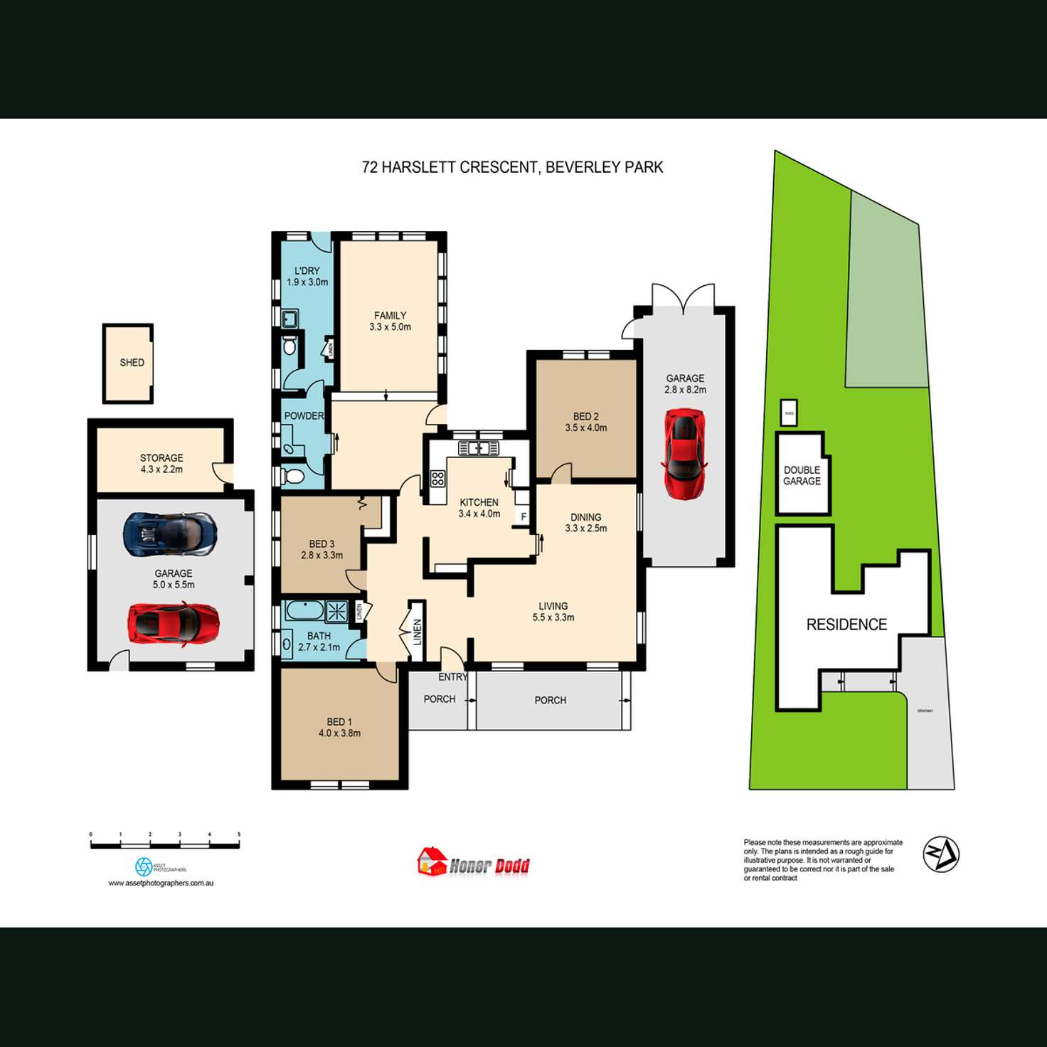 Floorplan of Homely house listing, 72 Harslett Crescent, Beverley Park NSW 2217